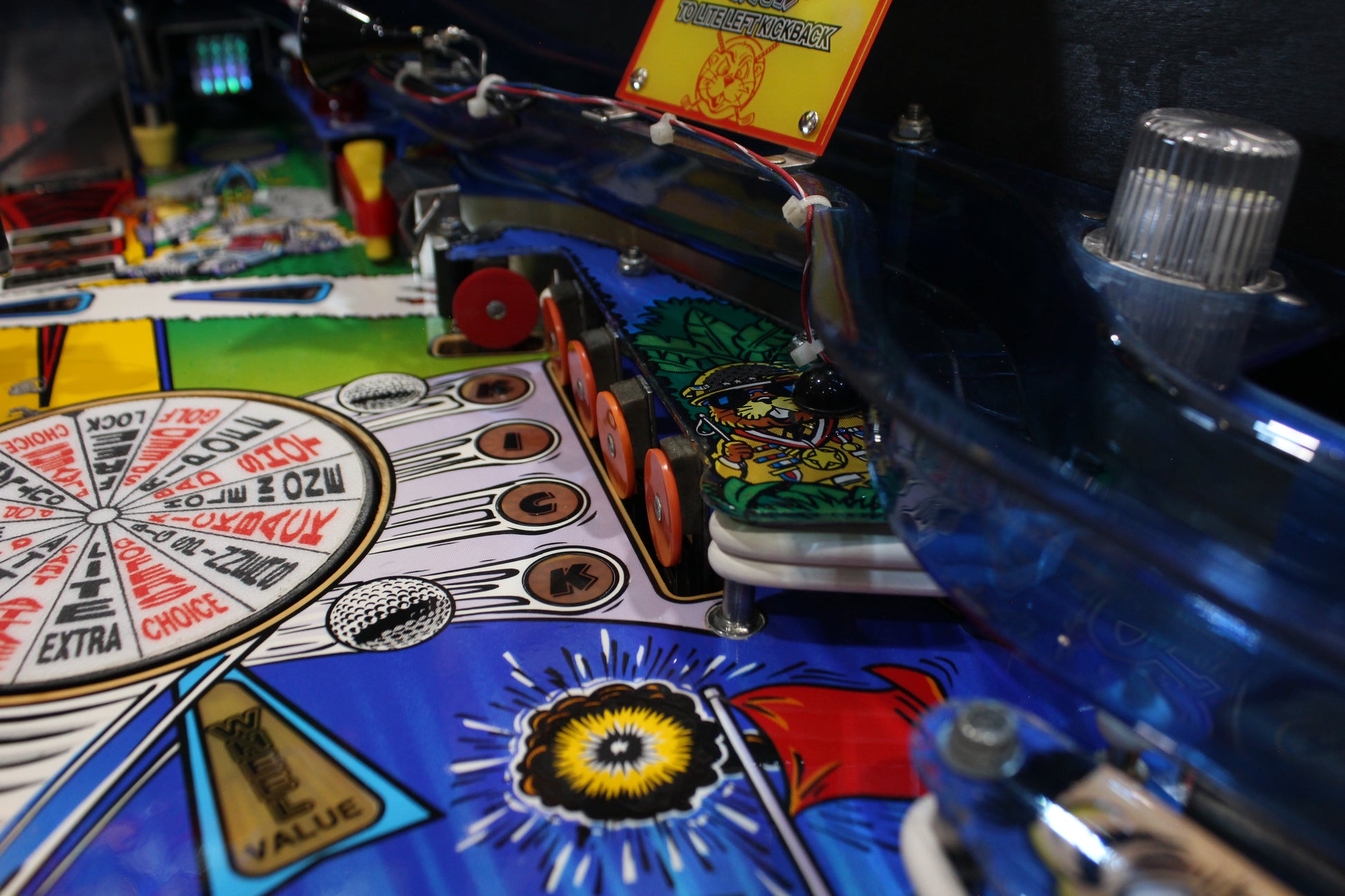 NO GOOD GOPHERS - 1997 Williams Pinball Machine - WORKS 100% - SUPER FUN GAME!
