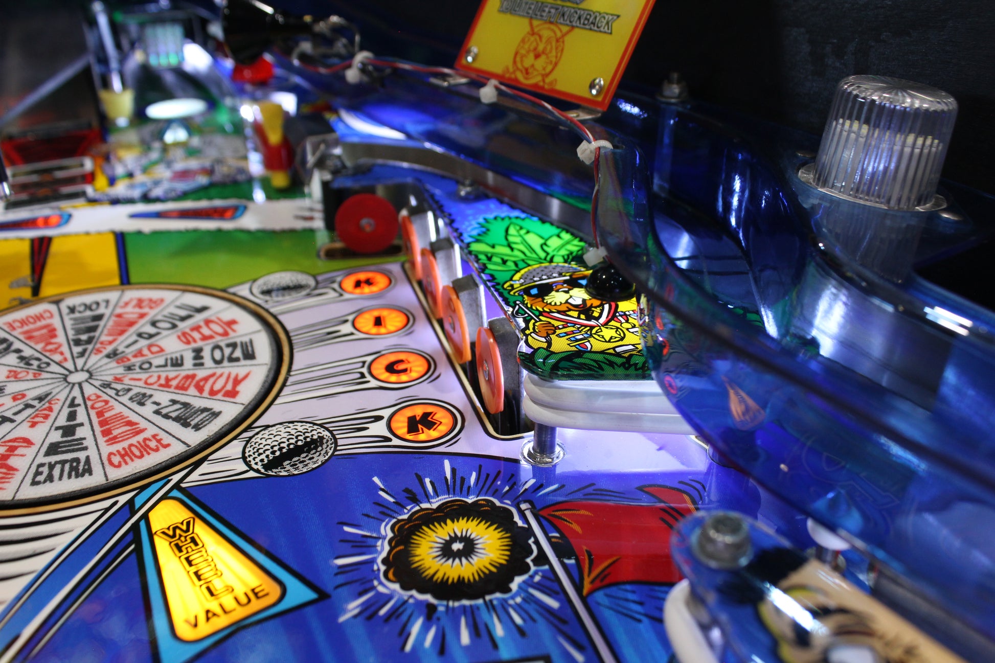 NO GOOD GOPHERS - 1997 Williams Pinball Machine - WORKS 100% - SUPER FUN GAME!