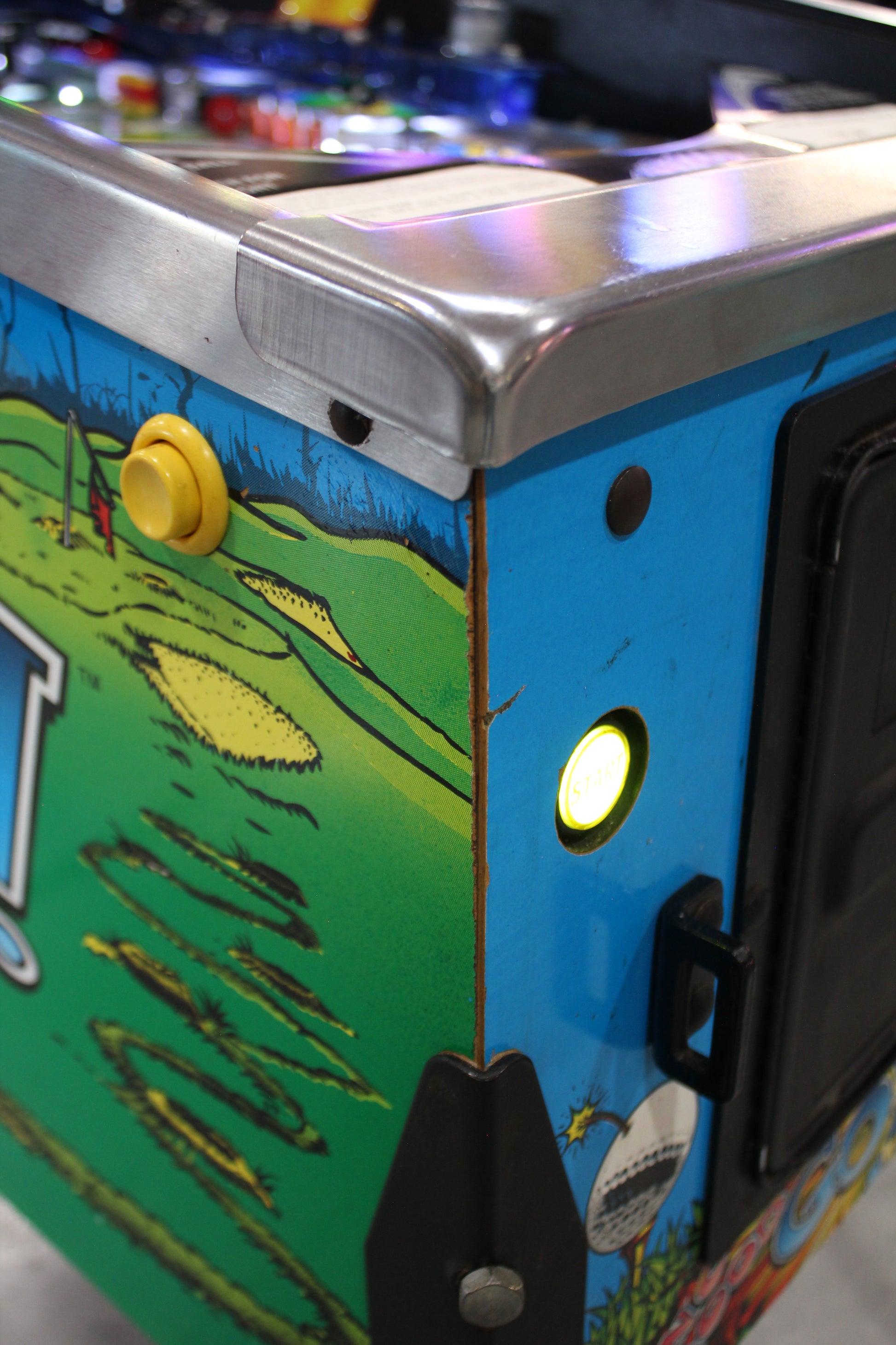 NO GOOD GOPHERS - 1997 Williams Pinball Machine - WORKS 100% - SUPER FUN GAME!