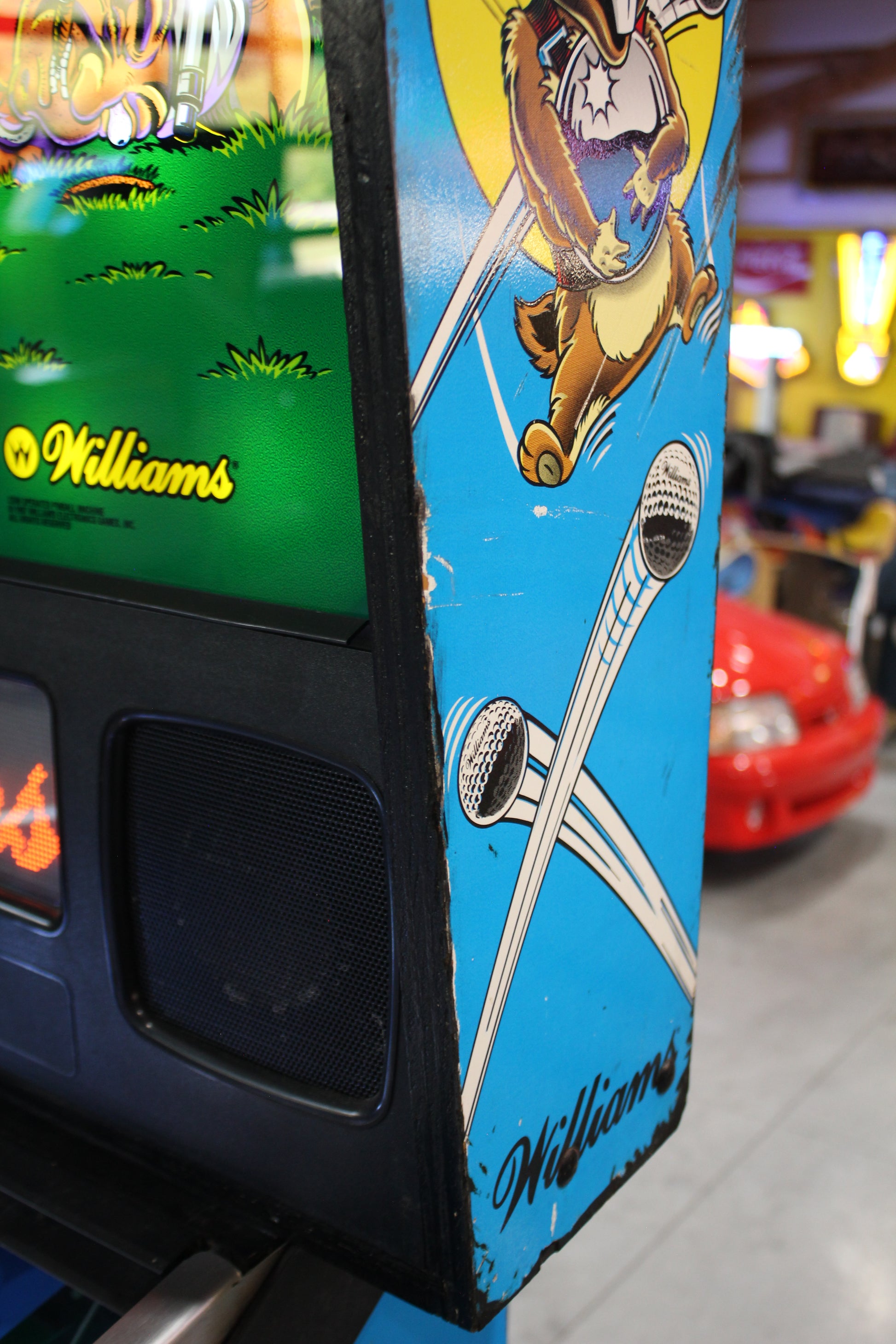 NO GOOD GOPHERS - 1997 Williams Pinball Machine - WORKS 100% - SUPER FUN GAME!