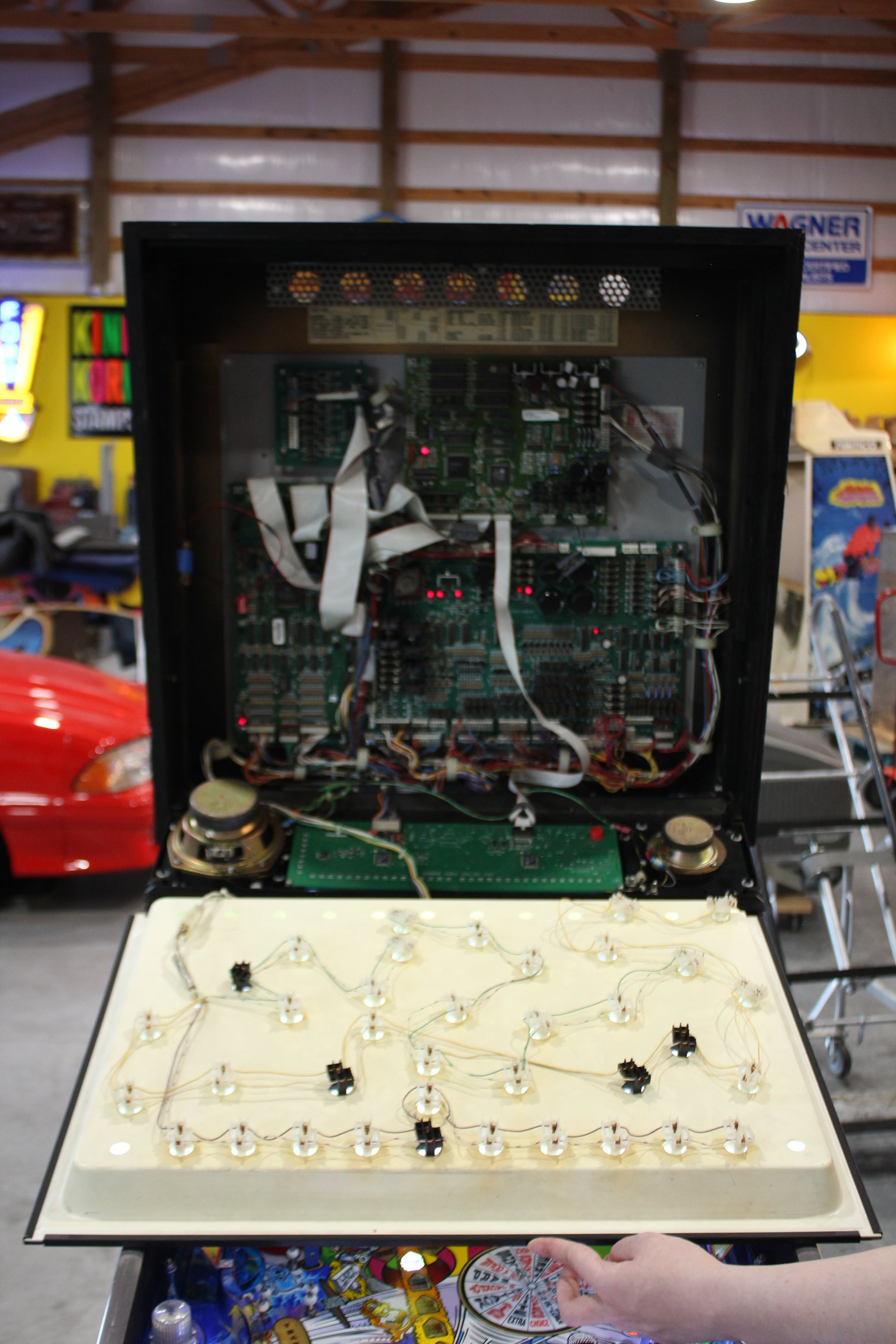 NO GOOD GOPHERS - 1997 Williams Pinball Machine - WORKS 100% - SUPER FUN GAME!