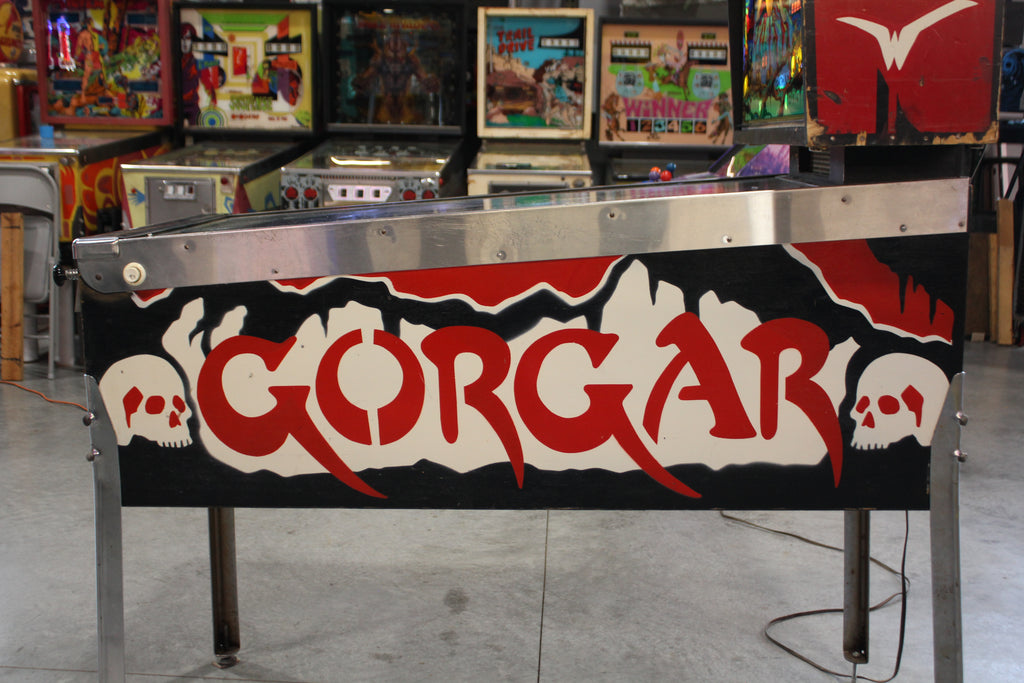 GORGAR - 1979 Williams Pinball Machine - WORKS 100% - First Talking Game!
