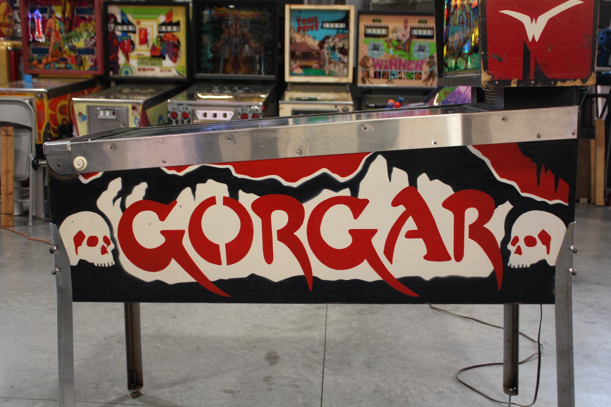 GORGAR - 1979 Williams Pinball Machine - WORKS 100% - First Talking Game!