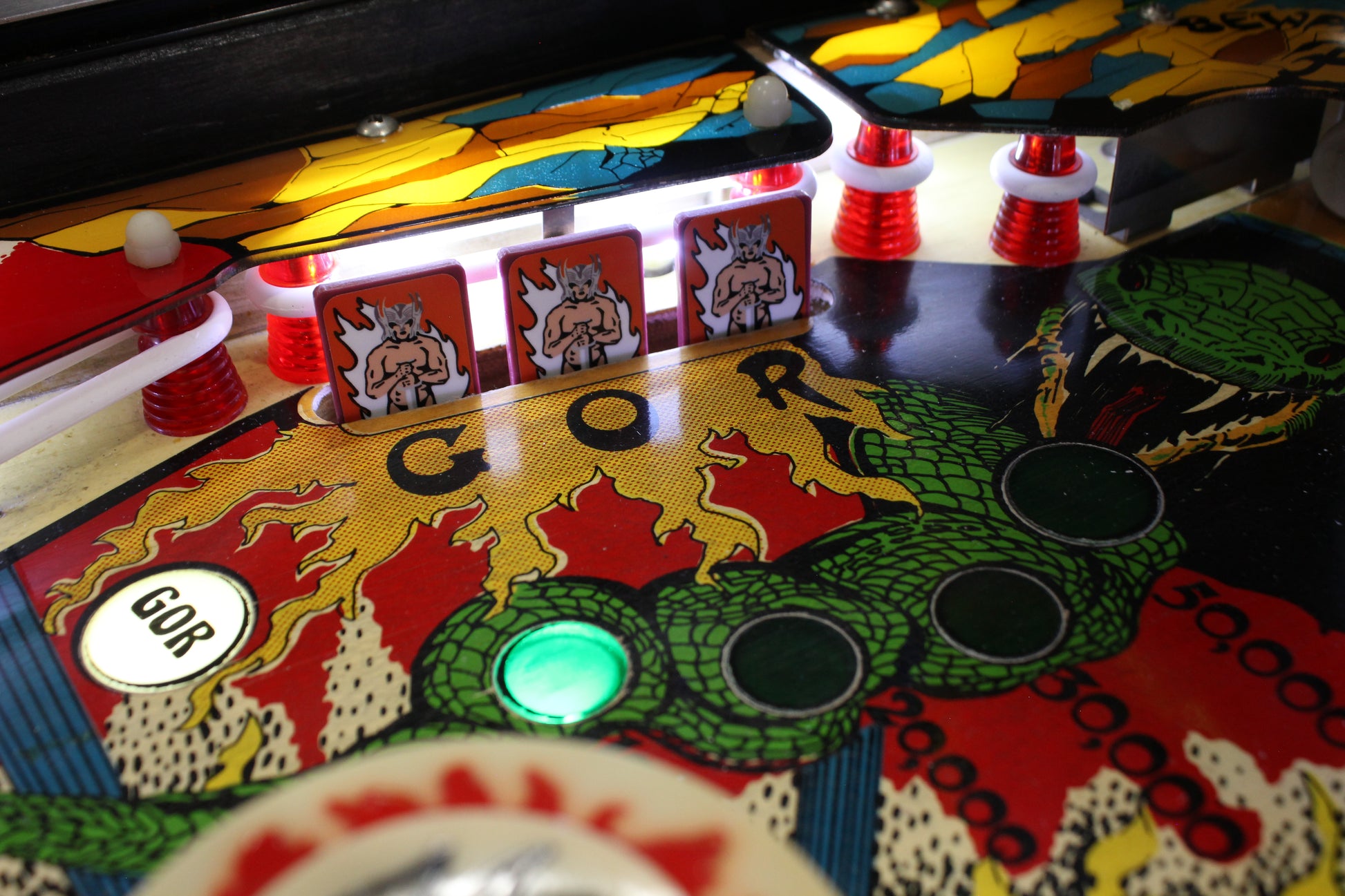 GORGAR - 1979 Williams Pinball Machine - WORKS 100% - First Talking Game!