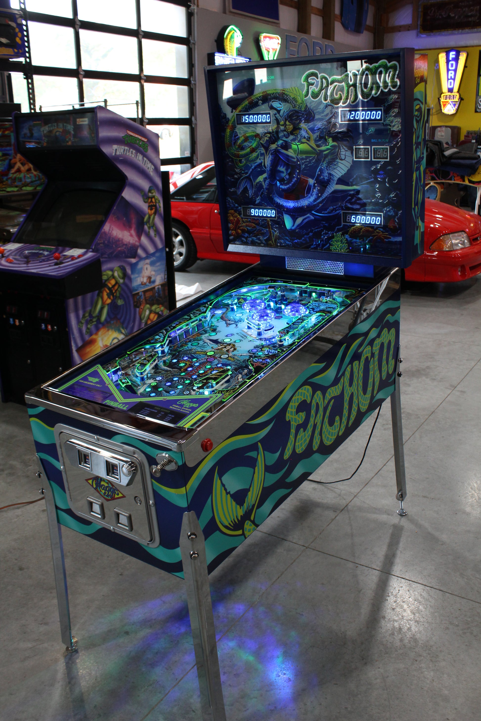 FATHOM MERMAID EDITION - 2021 Hagis Pinball Machine - 1 of 250 Made! - BEATIFUL MACHINE WITH NO ISSUES!