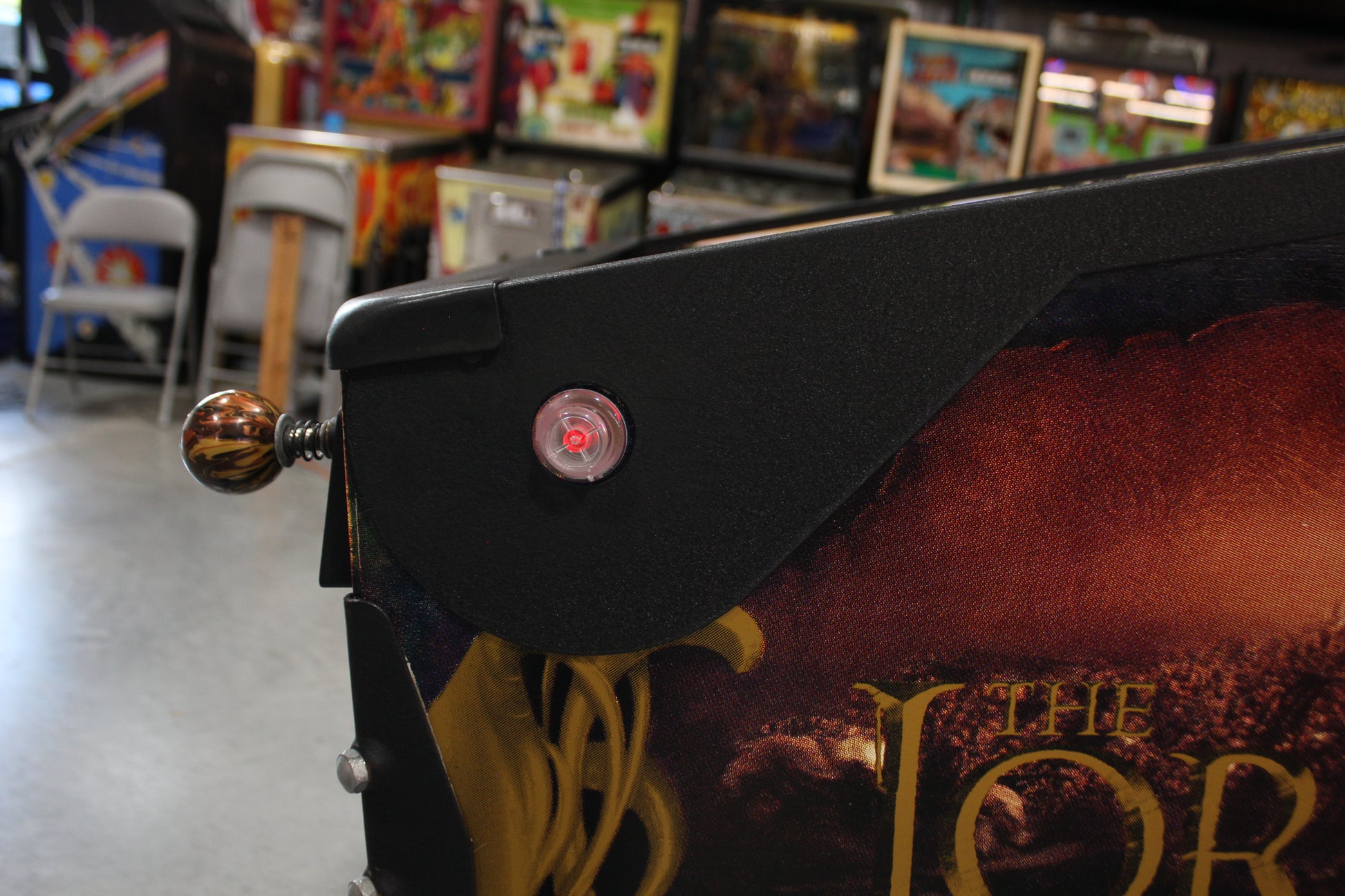 LORD OF THE RINGS - 2003 Stern Pinball Machine - VERY NICE GAME - BRASS RAMPS & WIREFORMS ADDED - Several Mods