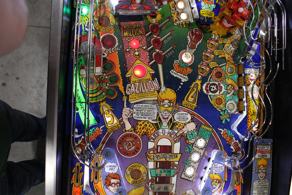 DR DUDE - 1990 Bally Pinball Machine - Great Players Game - VERY FUN GAME!