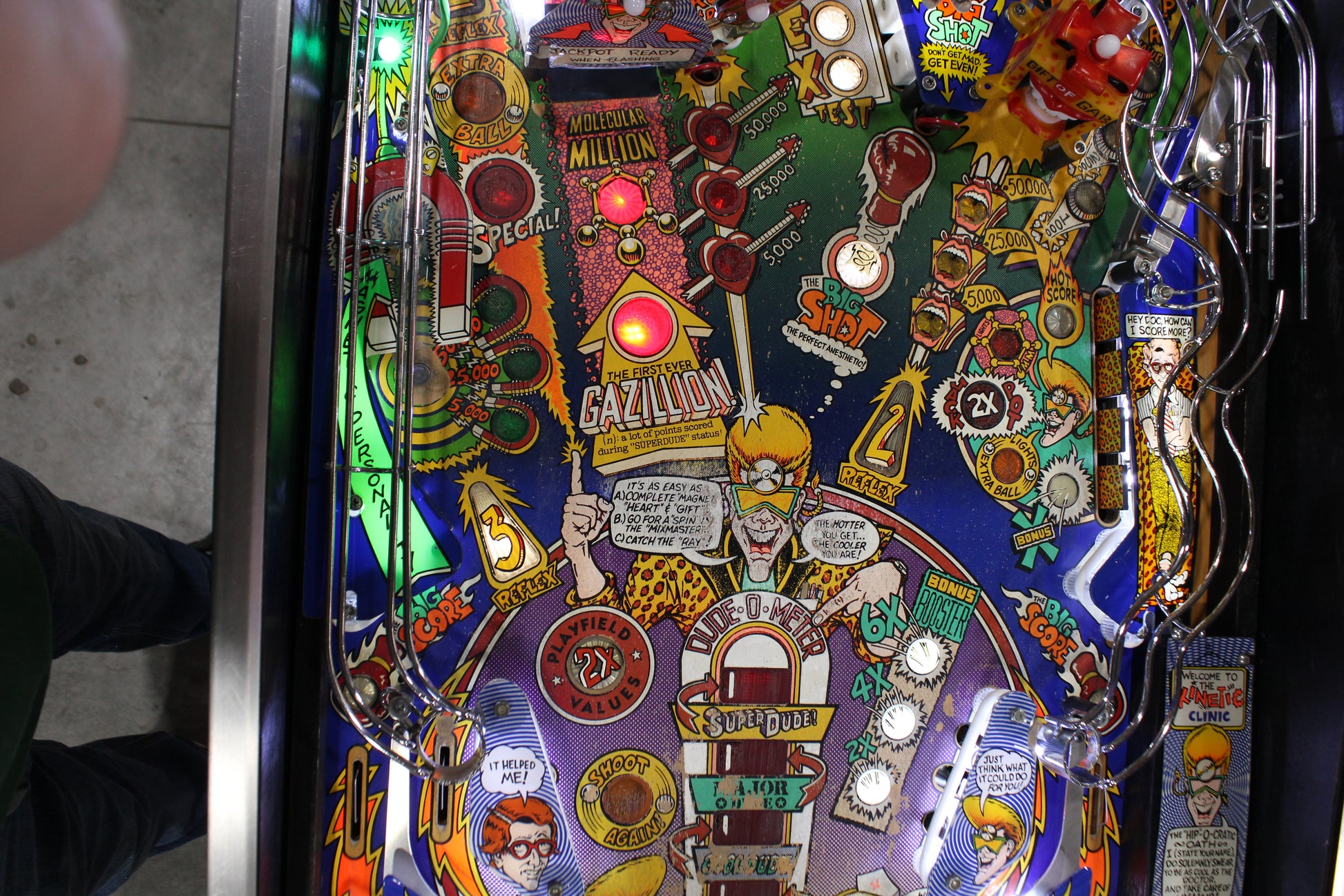 DR DUDE - 1990 Bally Pinball Machine - Great Players Game - VERY FUN GAME!
