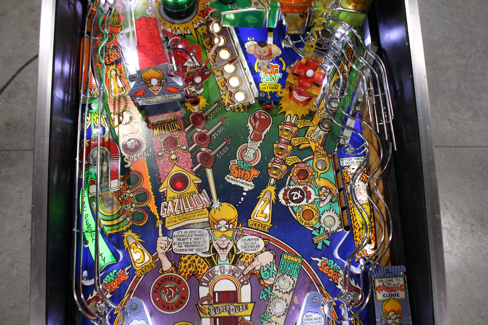 DR DUDE - 1990 Bally Pinball Machine - Great Players Game - VERY FUN GAME!