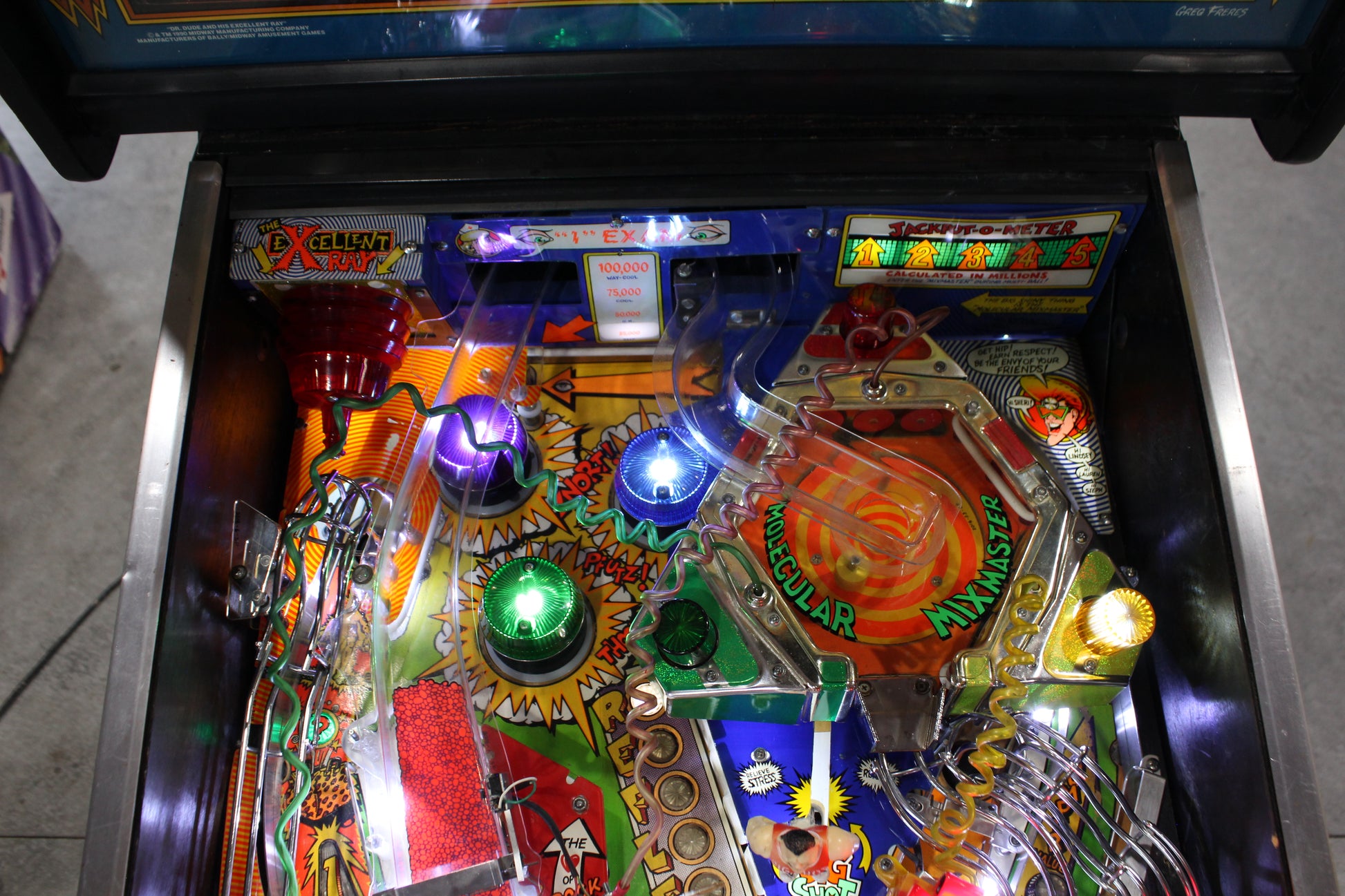 DR DUDE - 1990 Bally Pinball Machine - Great Players Game - VERY FUN GAME!