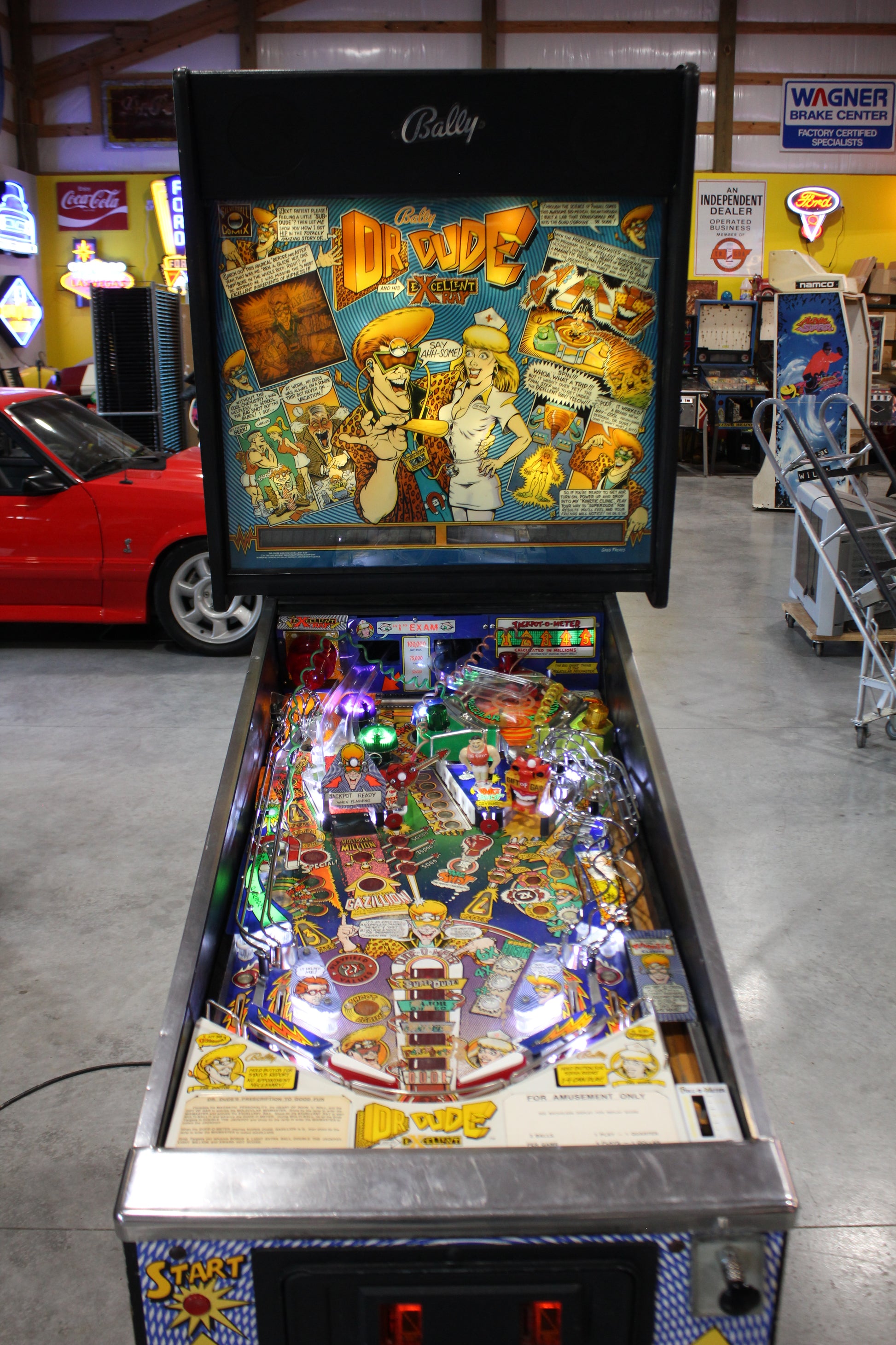DR DUDE - 1990 Bally Pinball Machine - Great Players Game - VERY FUN GAME!