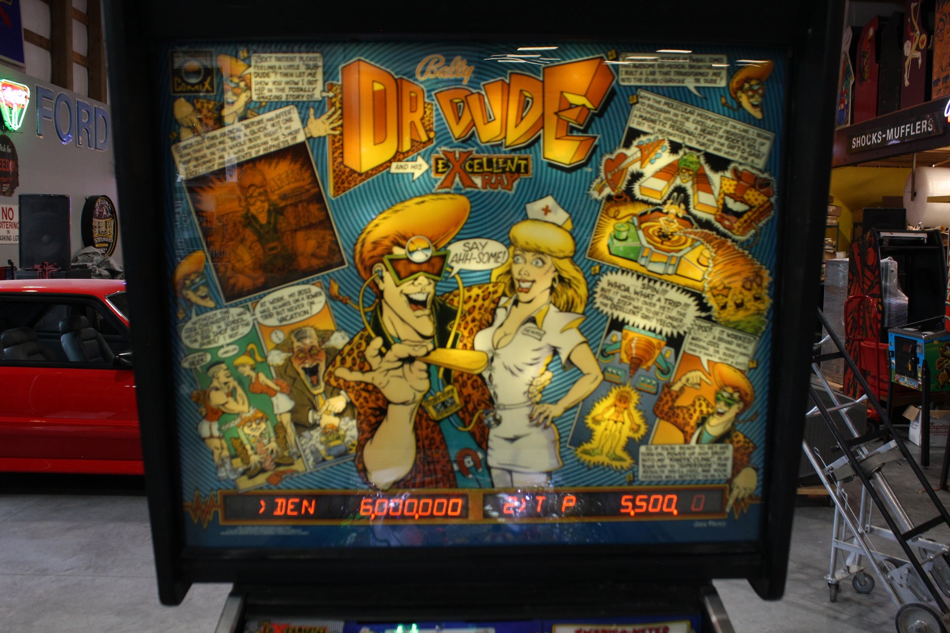 DR DUDE - 1990 Bally Pinball Machine - Great Players Game - VERY FUN GAME!