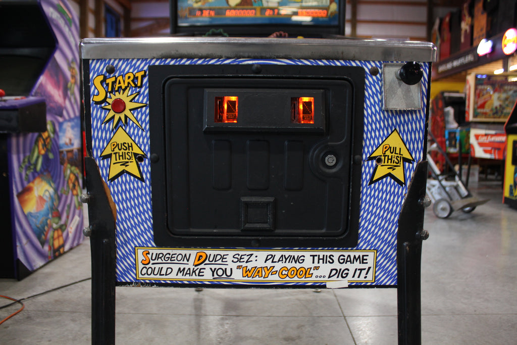 DR DUDE - 1990 Bally Pinball Machine - Great Players Game - VERY FUN GAME!