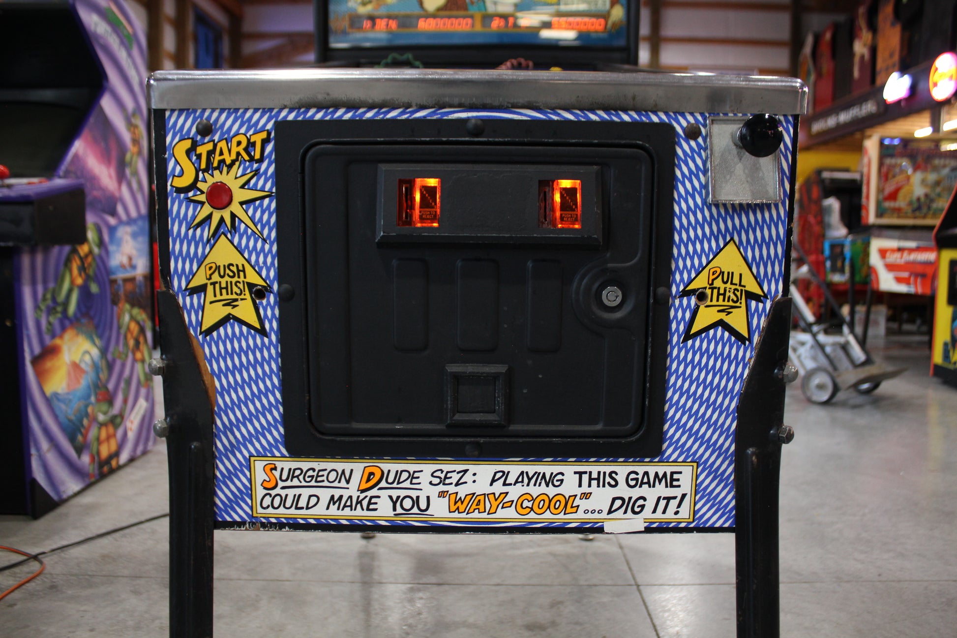 DR DUDE - 1990 Bally Pinball Machine - Great Players Game - VERY FUN GAME!