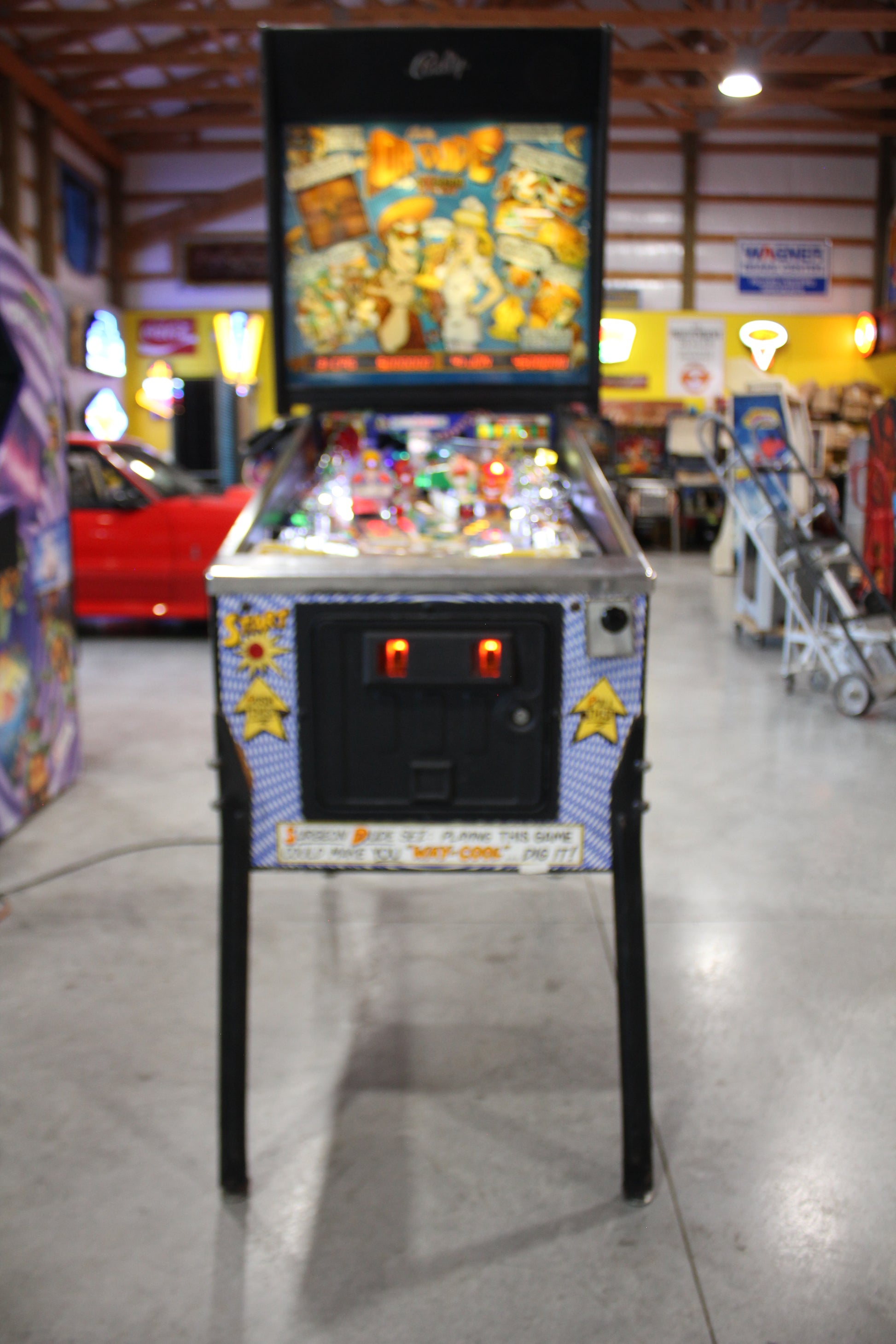 DR DUDE - 1990 Bally Pinball Machine - Great Players Game - VERY FUN GAME!