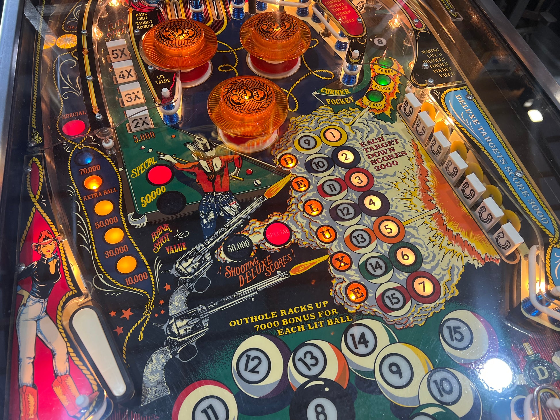 EIGHT BALL DELUXE LIMITED EDITION - 1982 Bally Pinball Machine - WORKS 100% - THE BEST GAME FROM THE PERIOD! - THE ORIGINAL LE!