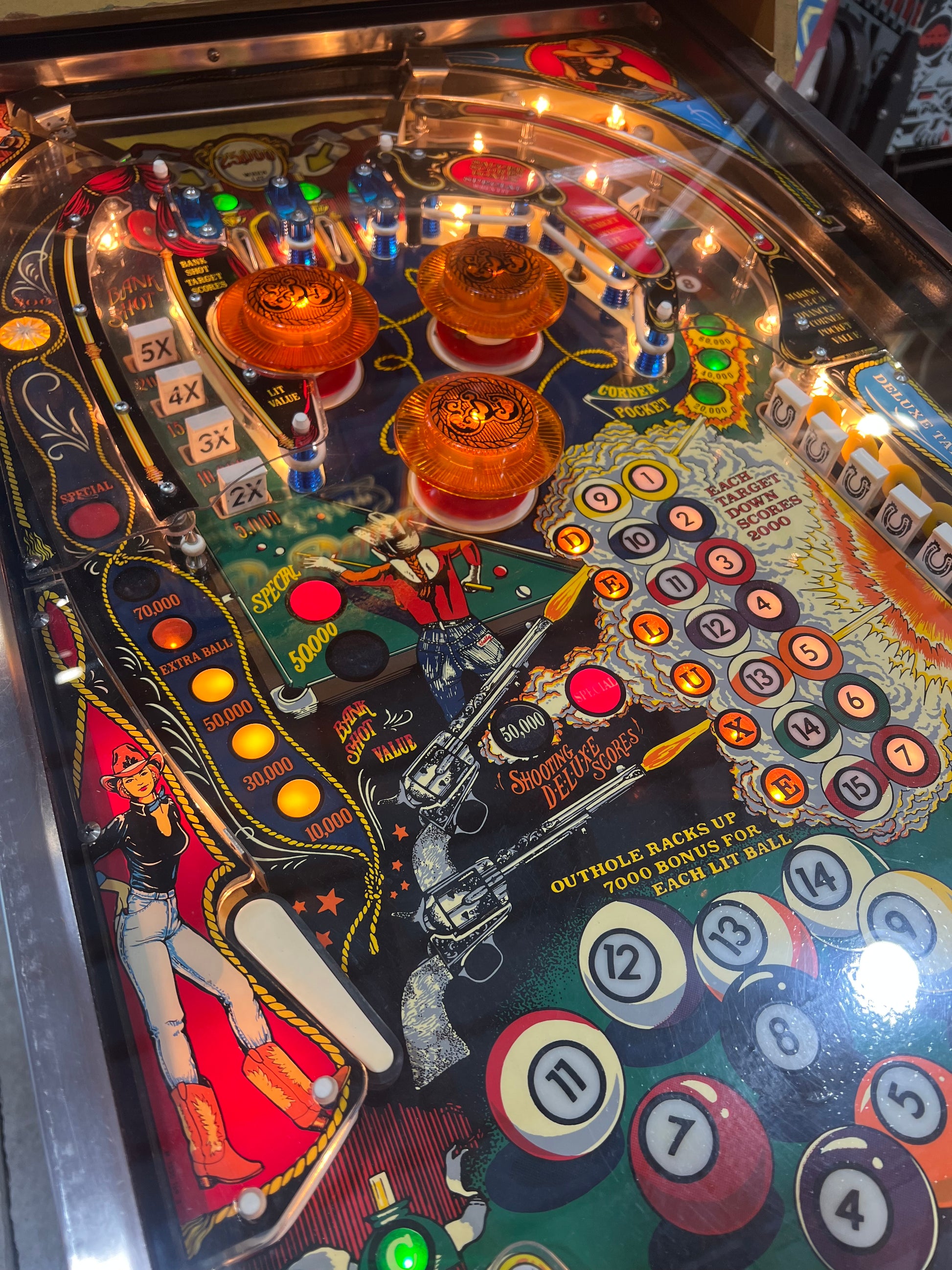 EIGHT BALL DELUXE LIMITED EDITION - 1982 Bally Pinball Machine - WORKS 100% - THE BEST GAME FROM THE PERIOD! - THE ORIGINAL LE!