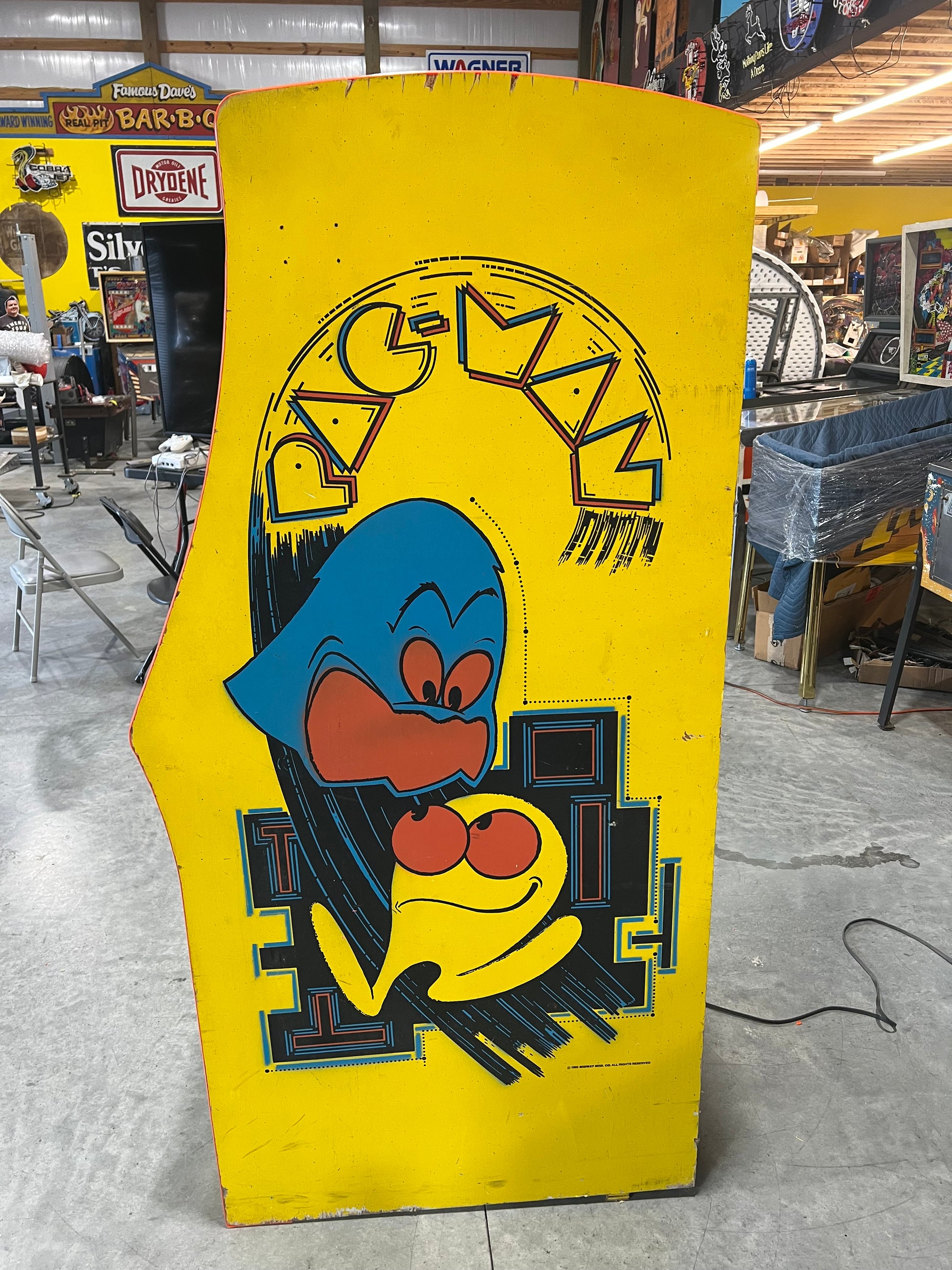 Pac-Man Arcade Game - Nice Looking Original Game - Works 100% Used PACMAN