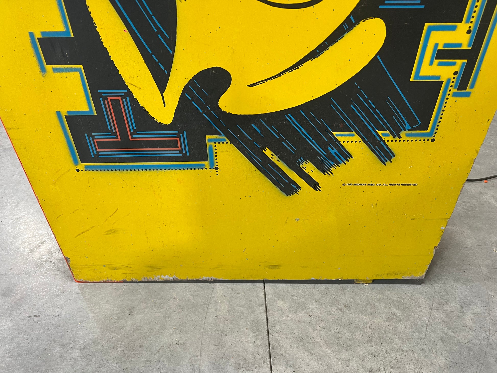 Pac-Man Arcade Game - Nice Looking Original Game - Works 100% Used PACMAN