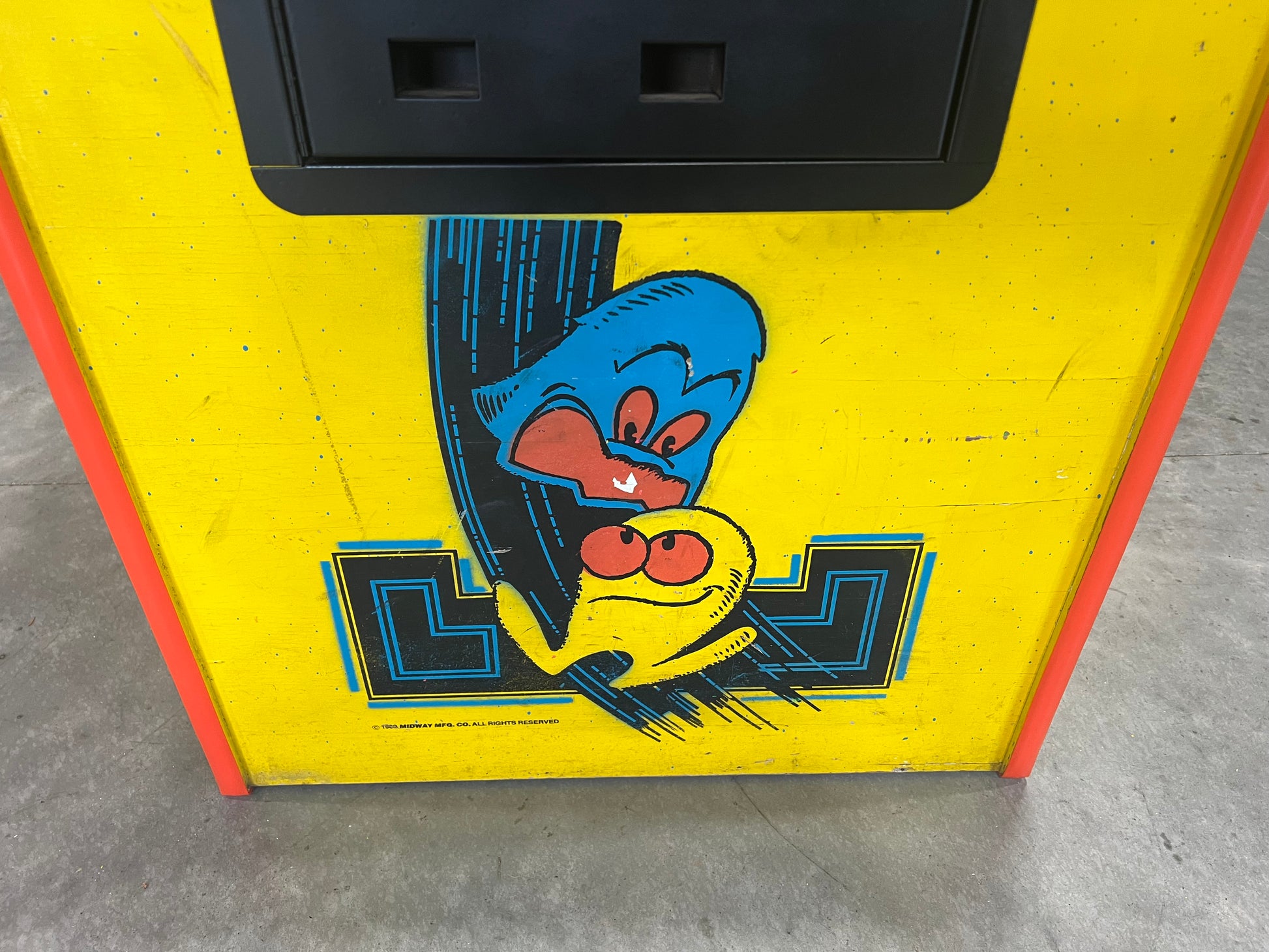Pac-Man Arcade Game - Nice Looking Original Game - Works 100% Used PACMAN