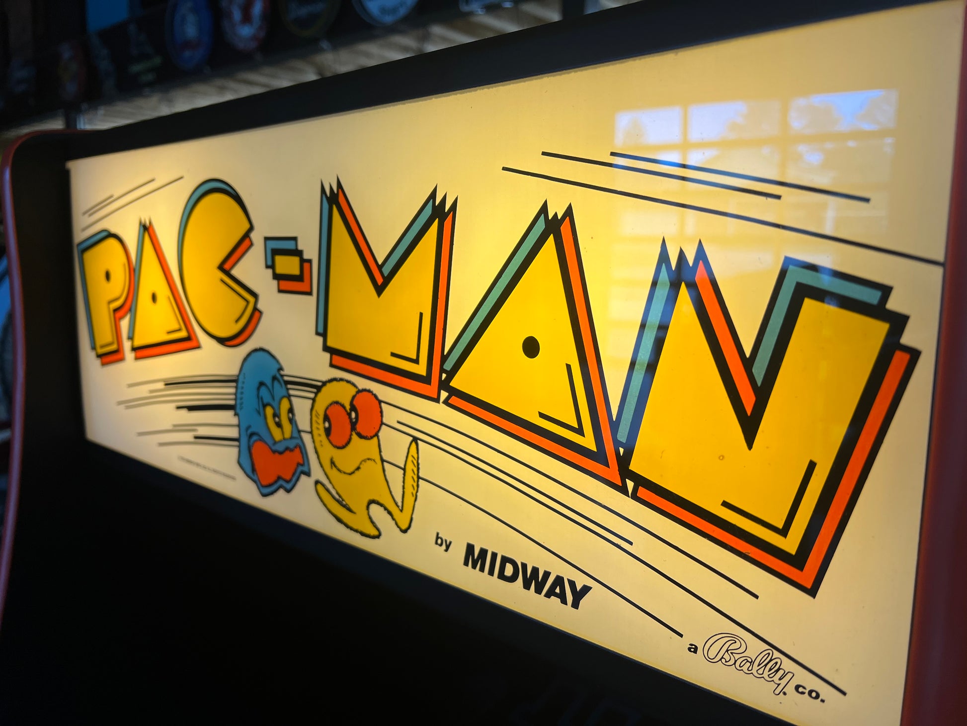 Pac-Man Arcade Game - Nice Looking Original Game - Works 100% Used PACMAN