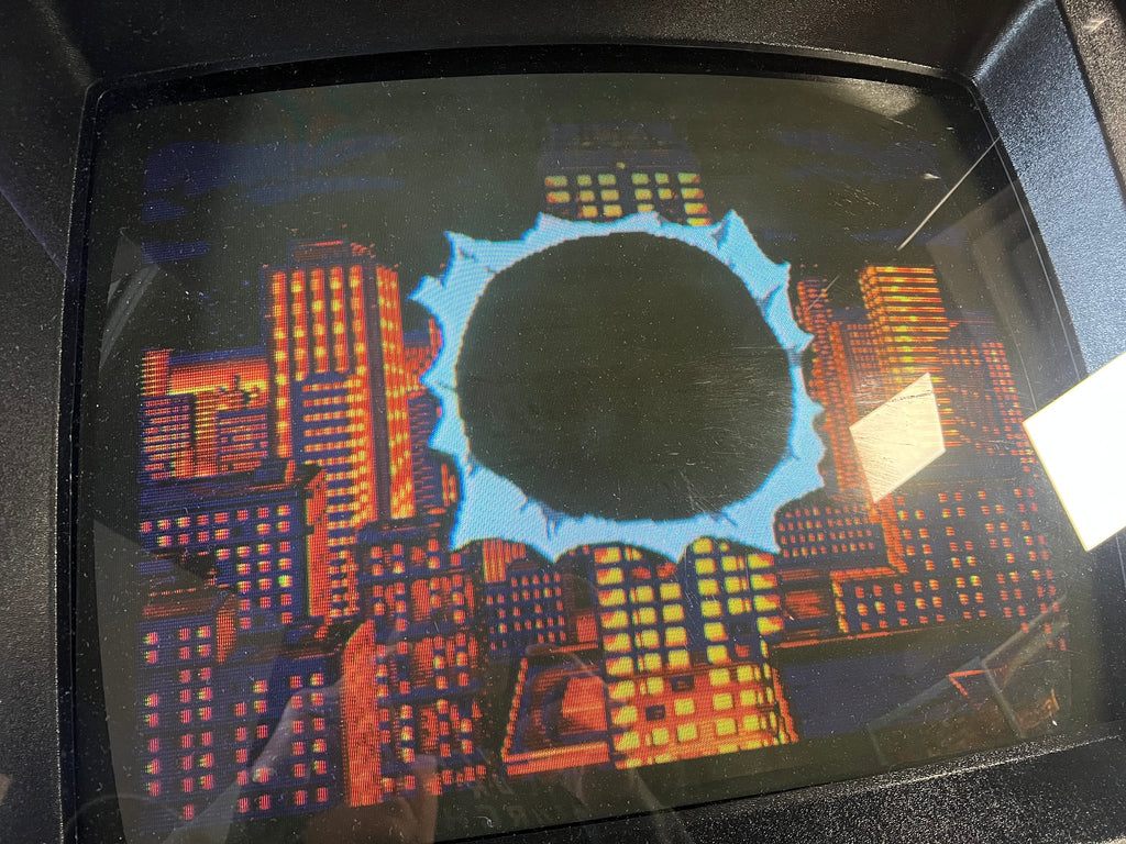 Teenage Mutant Ninja Turtles - TURTLES IN TIME 4 PLAYER Konami Arcade Game! ORIGINAL! Good Looking Arcade Cabinet - TMNT- TNT - Working Great!