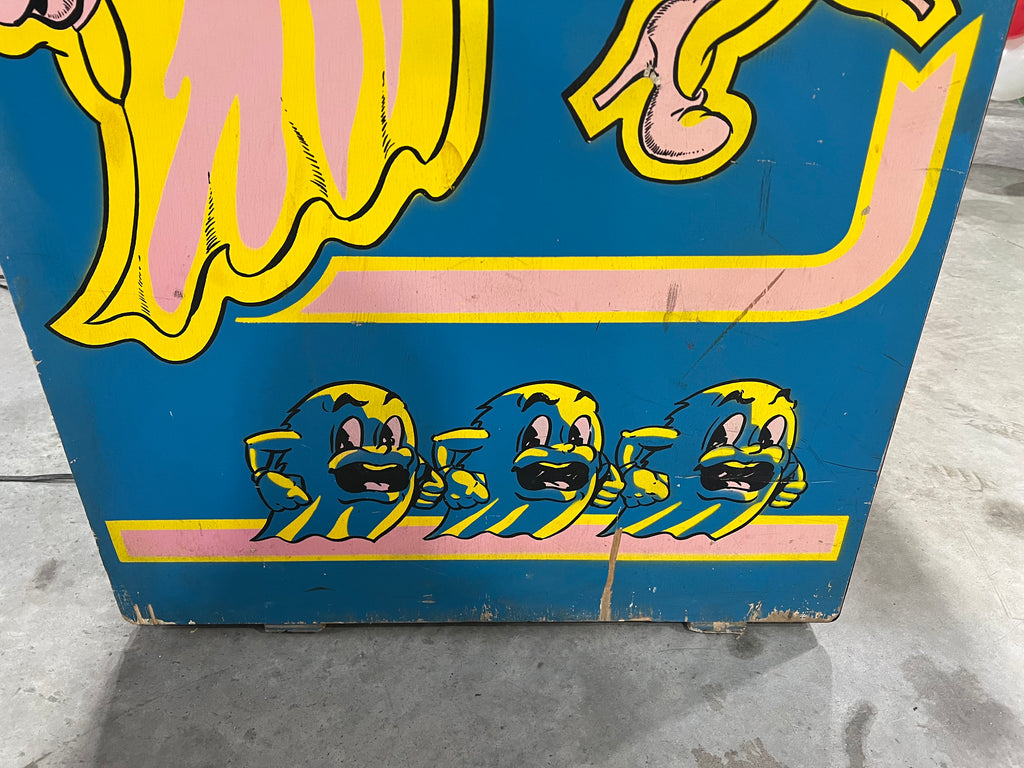 Original Ms Pac-Man Arcade Game Speed Chip - Nice Original Ms PacMan Cabinet - Works 100%