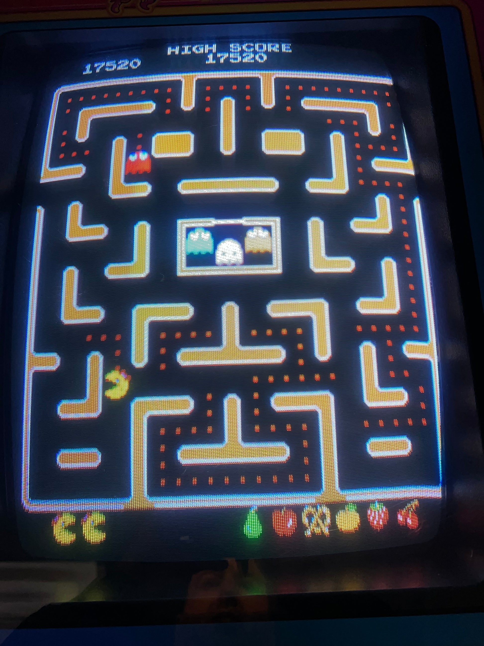 Original Ms Pac-Man Arcade Game Speed Chip - Nice Original Ms PacMan Cabinet - Works 100%