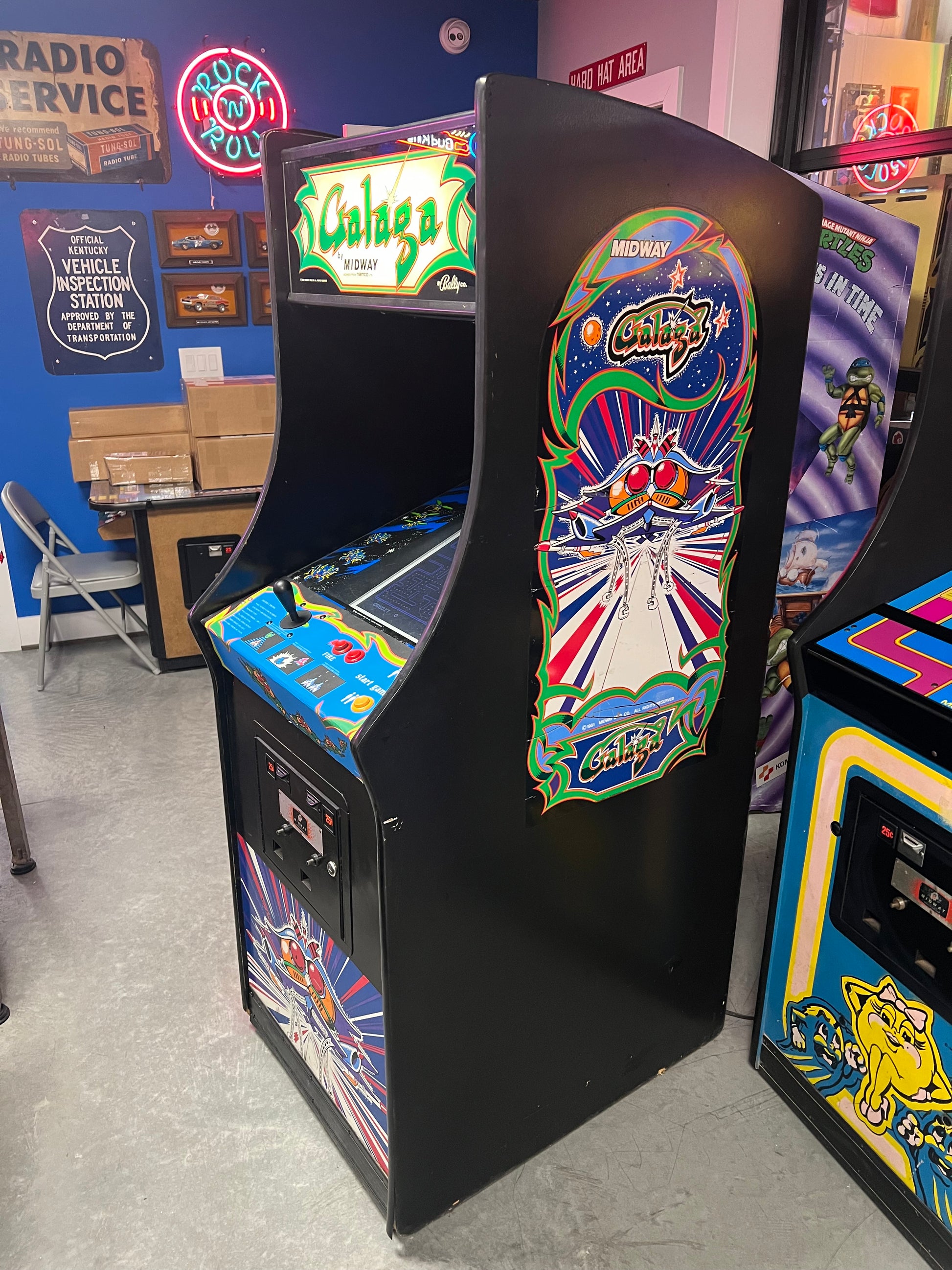 Galaga Mutigame Arcade Game 60 Games in 1 Cabinet - Original Galaga Cabinet - Works 100% - 1 Year Warranty