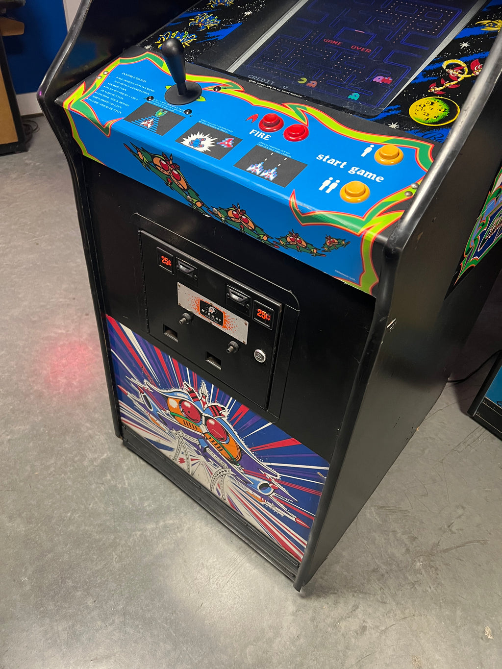 Galaga Mutigame Arcade Game 60 Games in 1 Cabinet - Original Galaga Cabinet - Works 100% - 1 Year Warranty