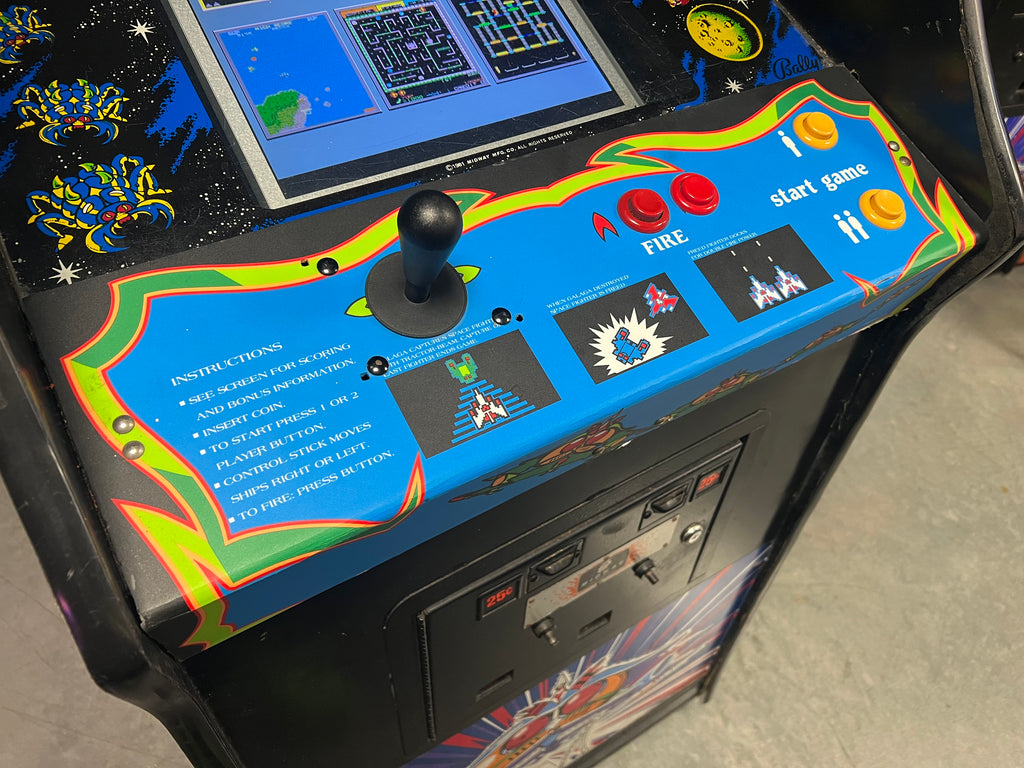 Galaga Mutigame Arcade Game 60 Games in 1 Cabinet - Original Galaga Cabinet - Works 100% - 1 Year Warranty