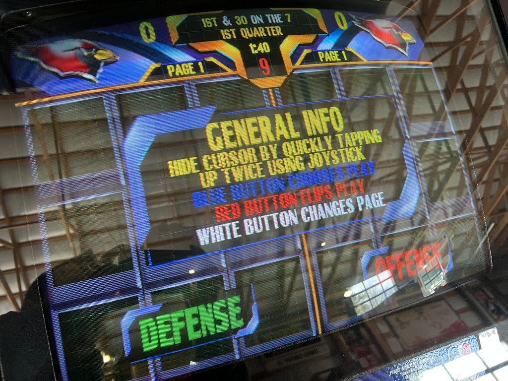 NBA HANGTIME and NFL BLITZ 4 PLAYER COMBO! Good Looking NBA Hangtime Arcade Cabinet - Working all the way!
