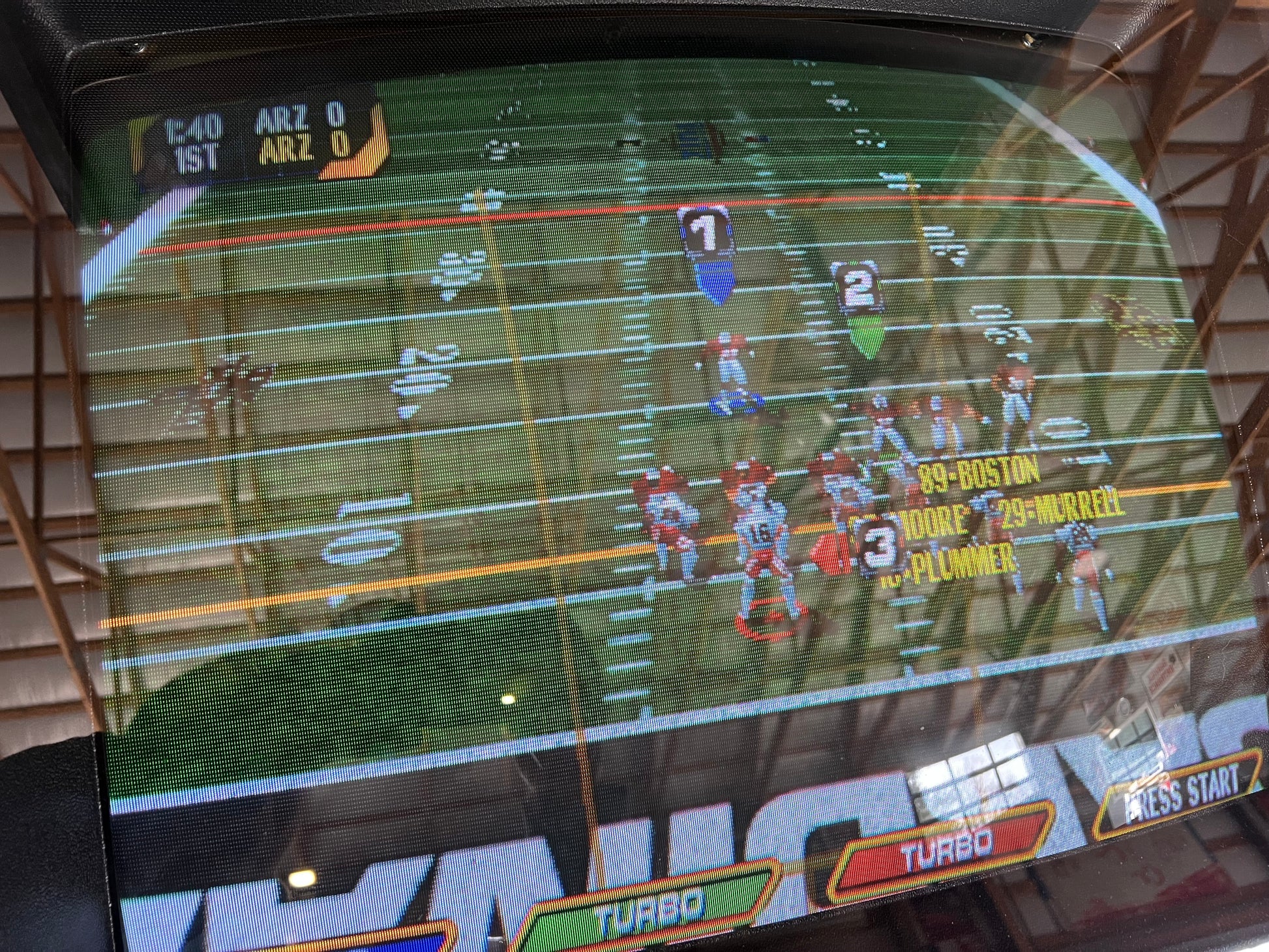 NBA HANGTIME and NFL BLITZ 4 PLAYER COMBO! Good Looking NBA Hangtime Arcade Cabinet - Working all the way!