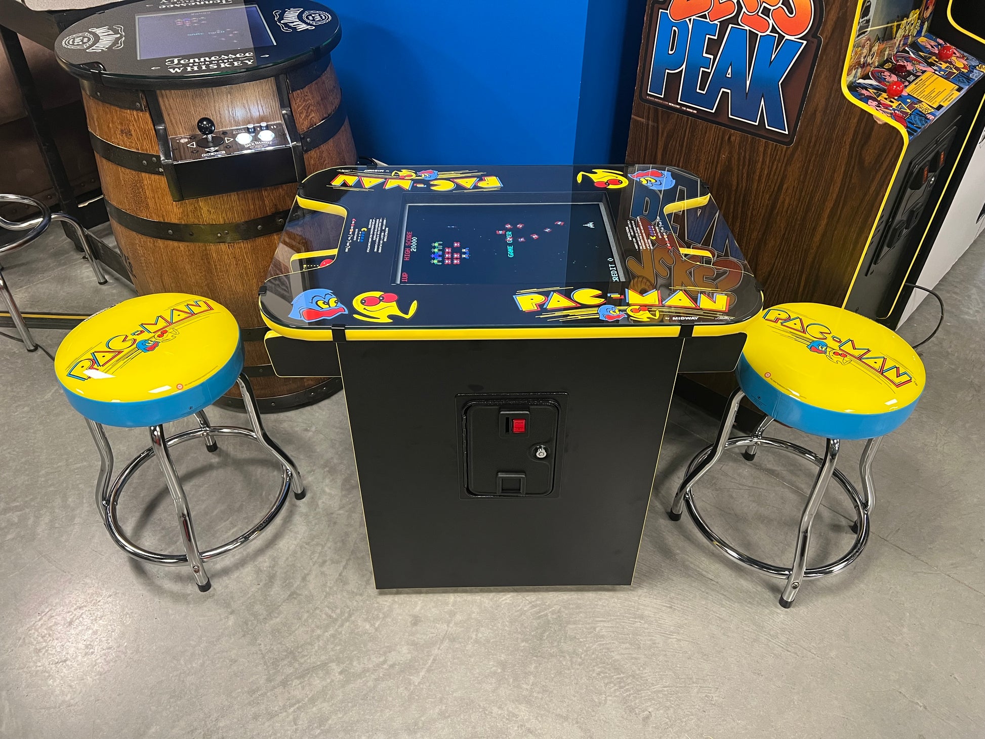 Pac-Man Multicade Multigame - Sixty 60 Classic Games in One Cabinet - 1 Year Warranty!