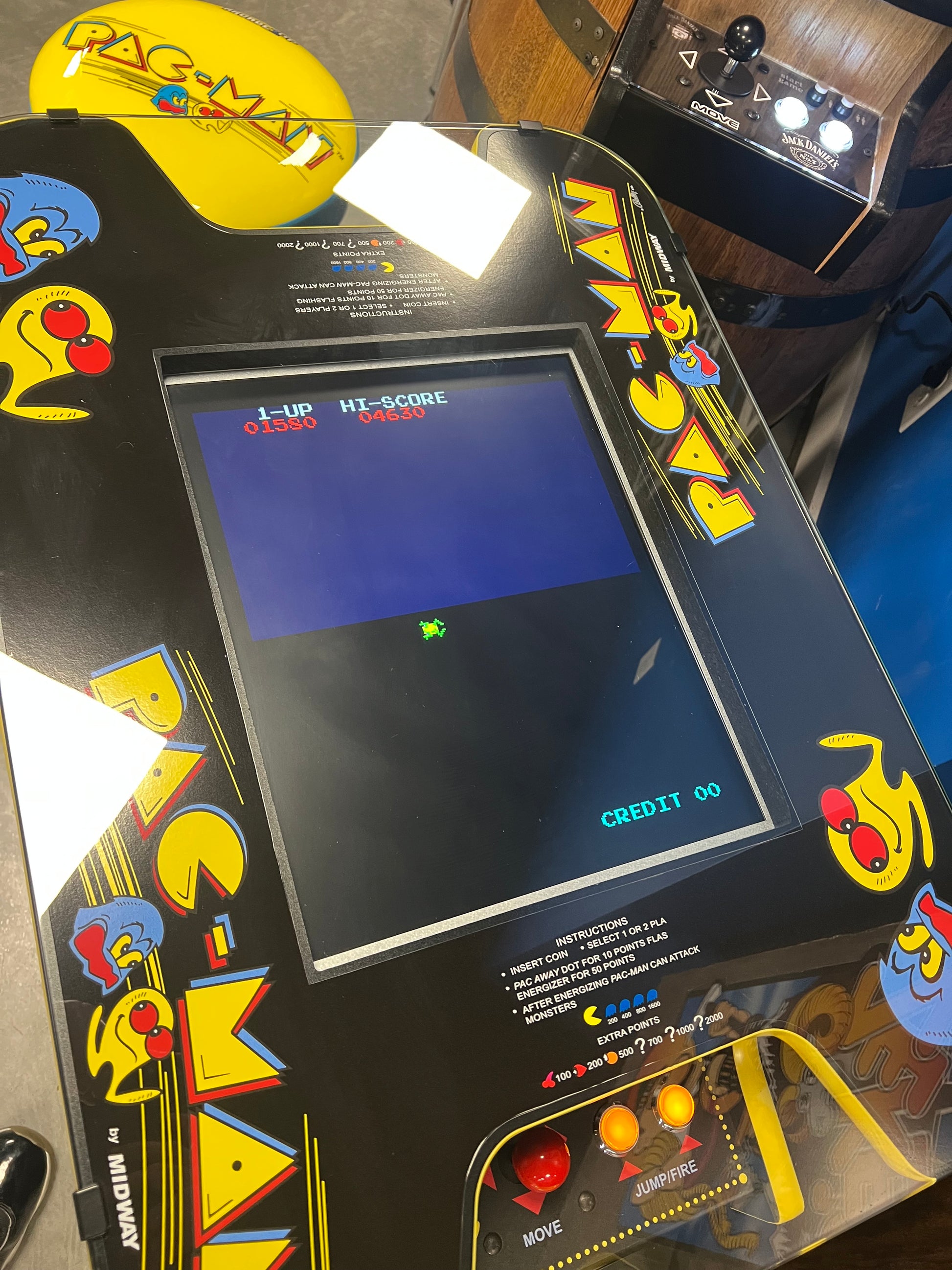 Pac-Man Multicade Multigame - Sixty 60 Classic Games in One Cabinet - 1 Year Warranty!