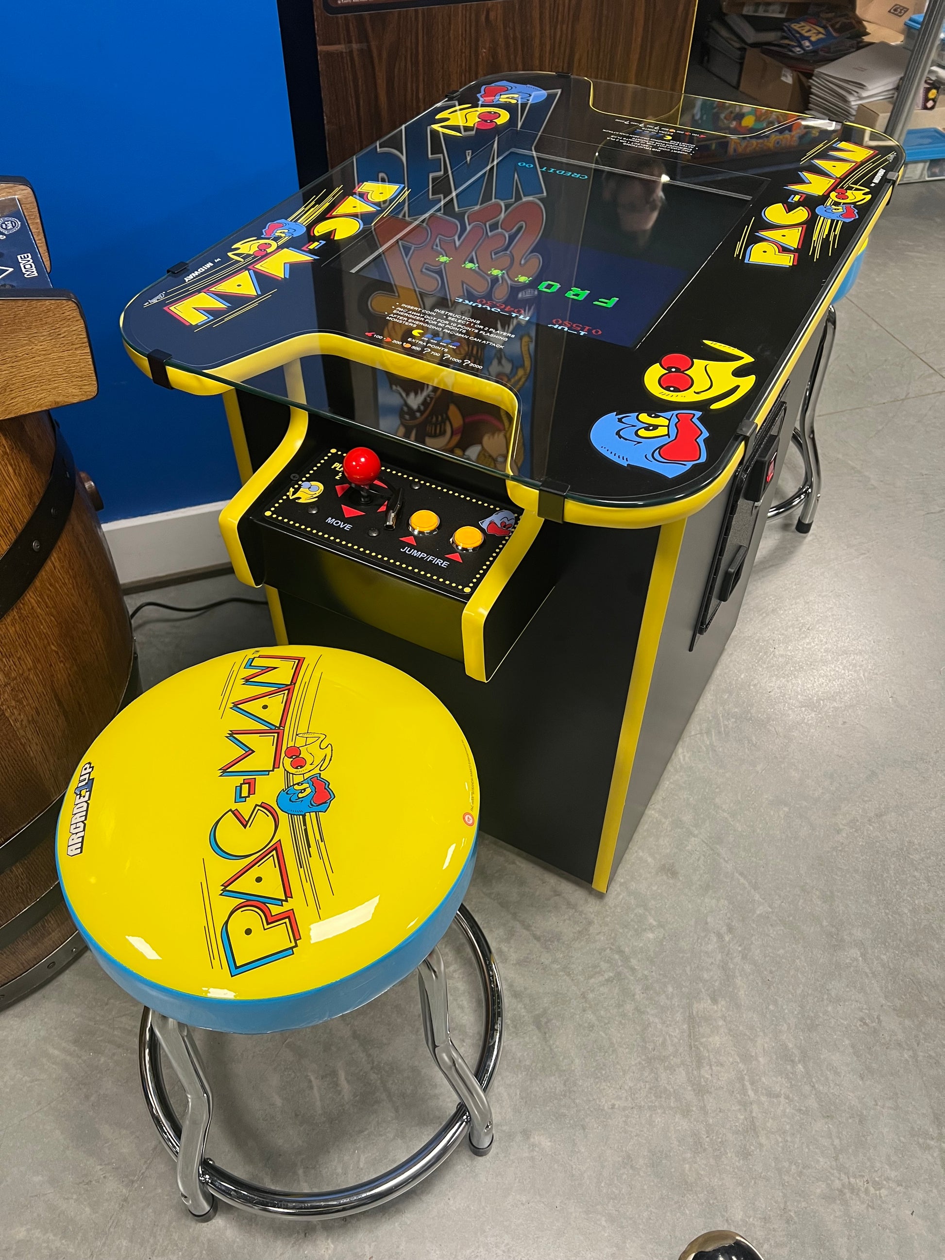 Pac-Man Multicade Multigame - Sixty 60 Classic Games in One Cabinet - 1 Year Warranty!