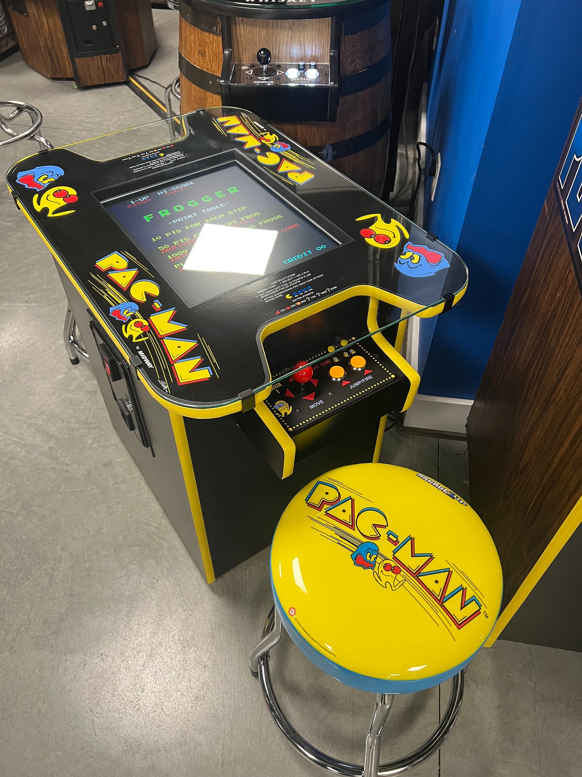 Pac-Man Multicade Multigame - Sixty 60 Classic Games in One Cabinet - 1 Year Warranty!