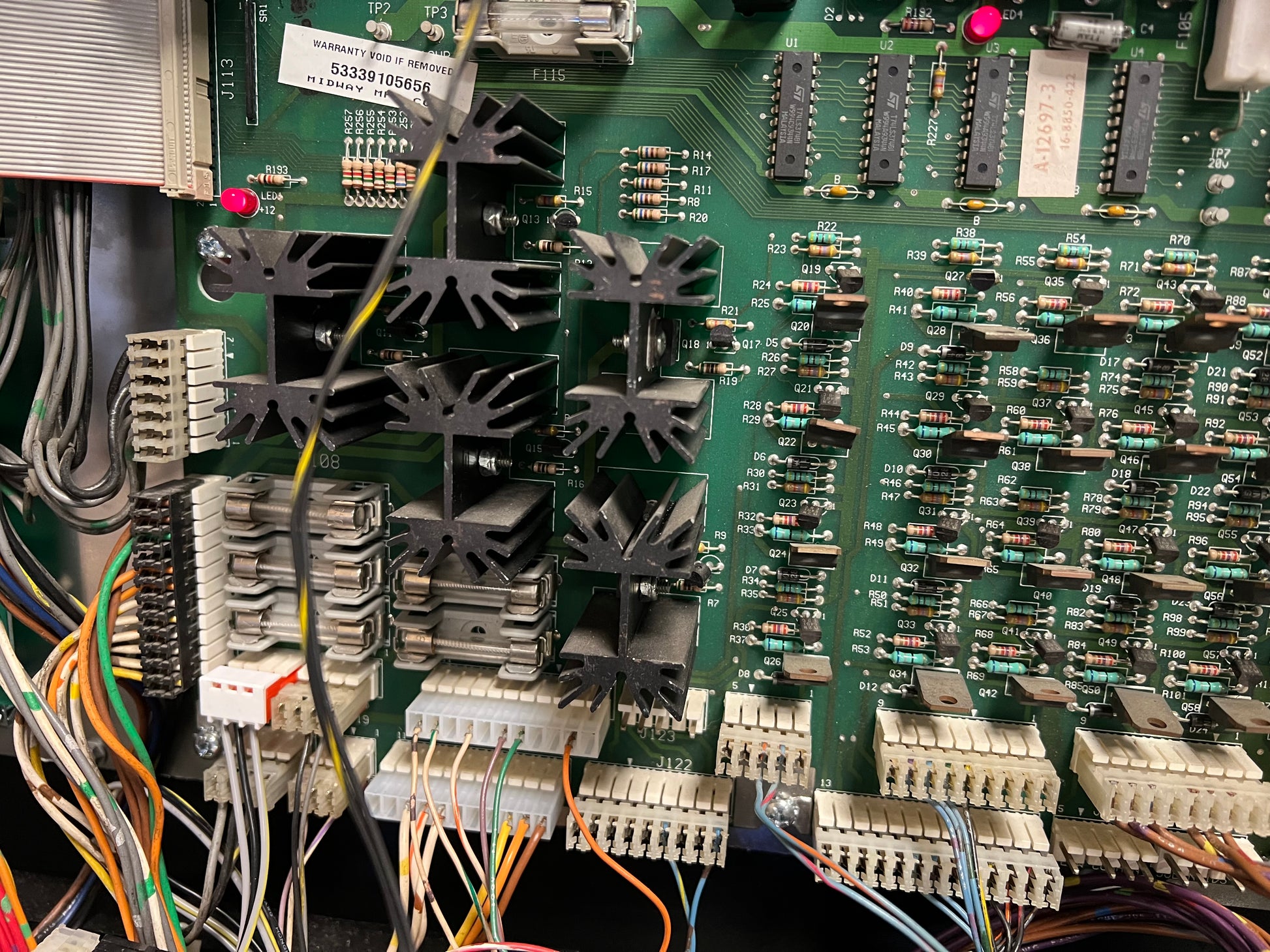 NO FEAR - HRA CHROME EDITION - 1995 Williams Pinball Machine - OVER-RESTORED - NEW CAB - NOS CLEARED PLAYFIELD - SUPER FUN GAME! WORKS 100%