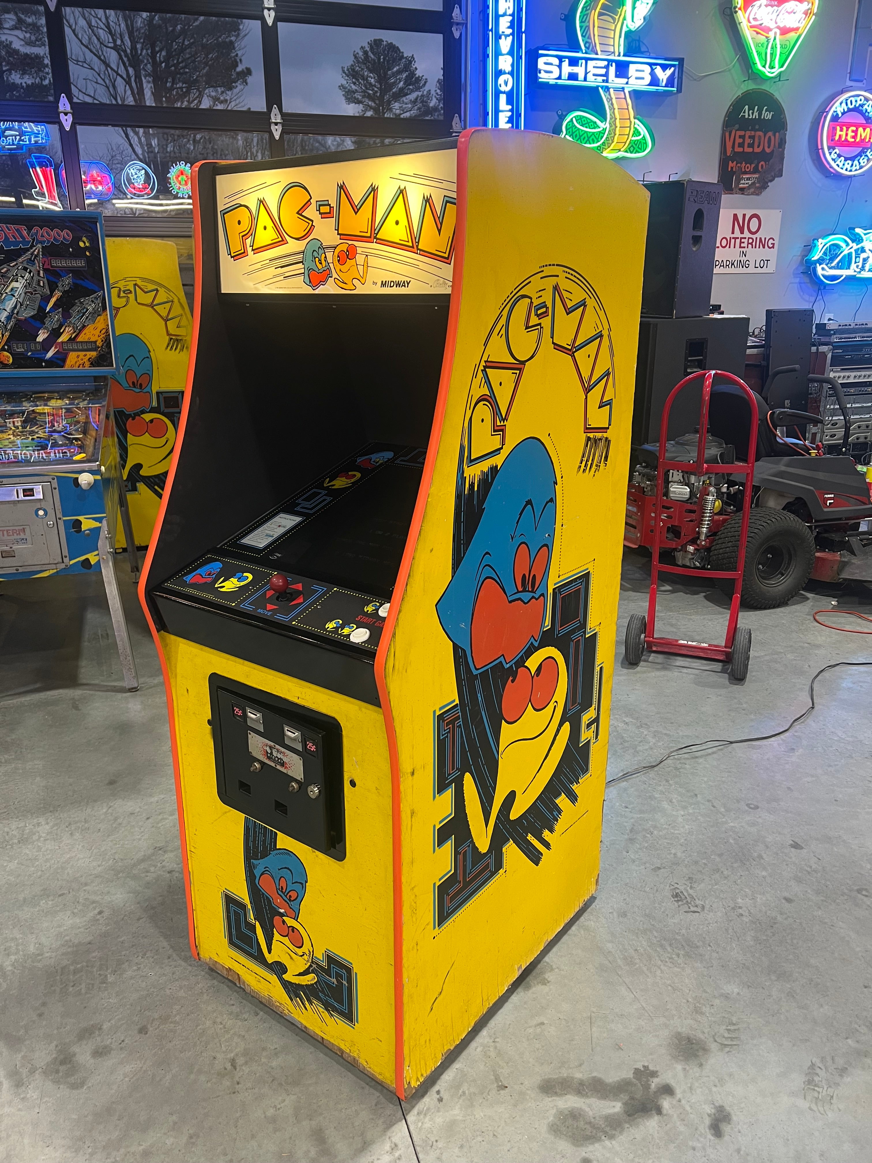 Pac-Man Arcade Game - Original Game - Works 100% Used PACMAN – Hot Rod ...