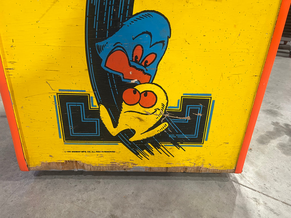 Pac-Man Arcade Game - Original Game - Works 100% Used PACMAN