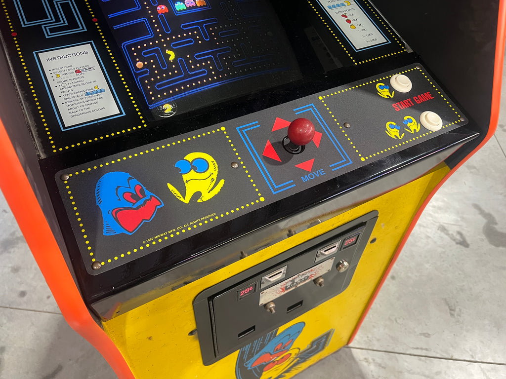 Pac-Man Arcade Game - Original Game - Works 100% Used PACMAN