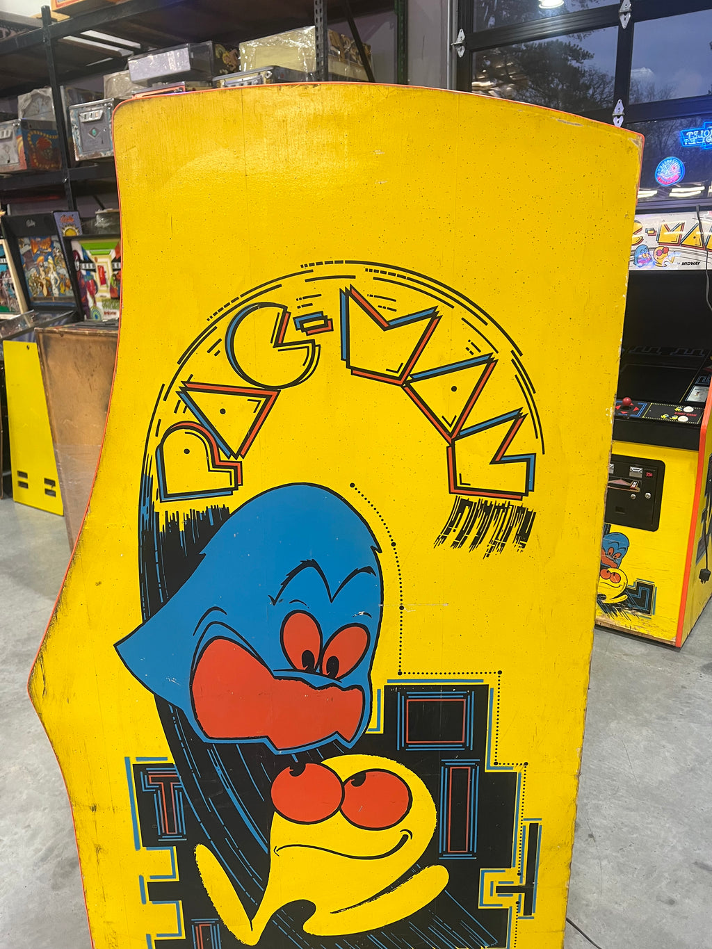 Pac-Man Arcade Game - Original Game - Works 100% Used PACMAN
