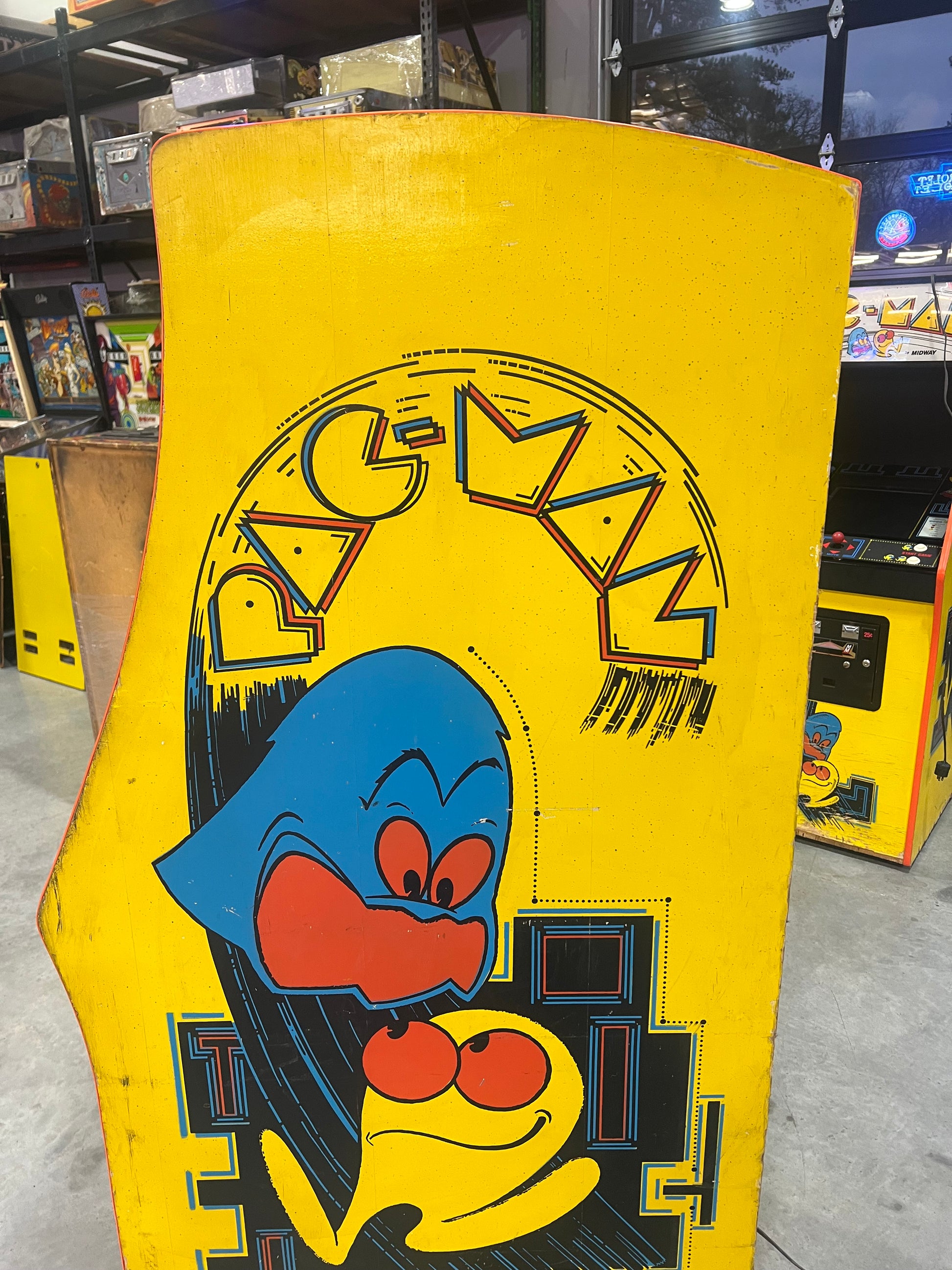 Pac-Man Arcade Game - Original Game - Works 100% Used PACMAN