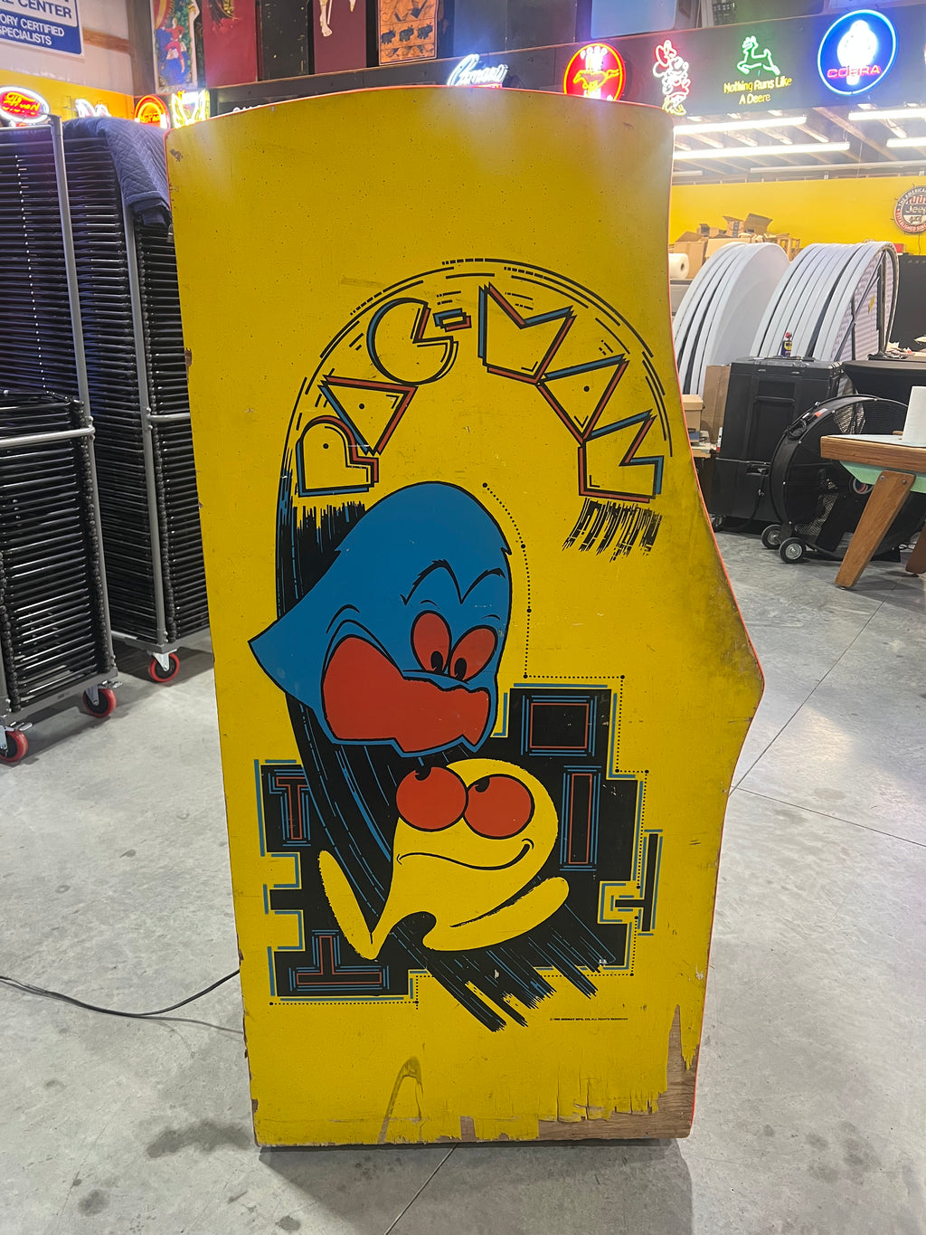 Pac-Man Arcade Game - Original Game - Works 100% Used PACMAN