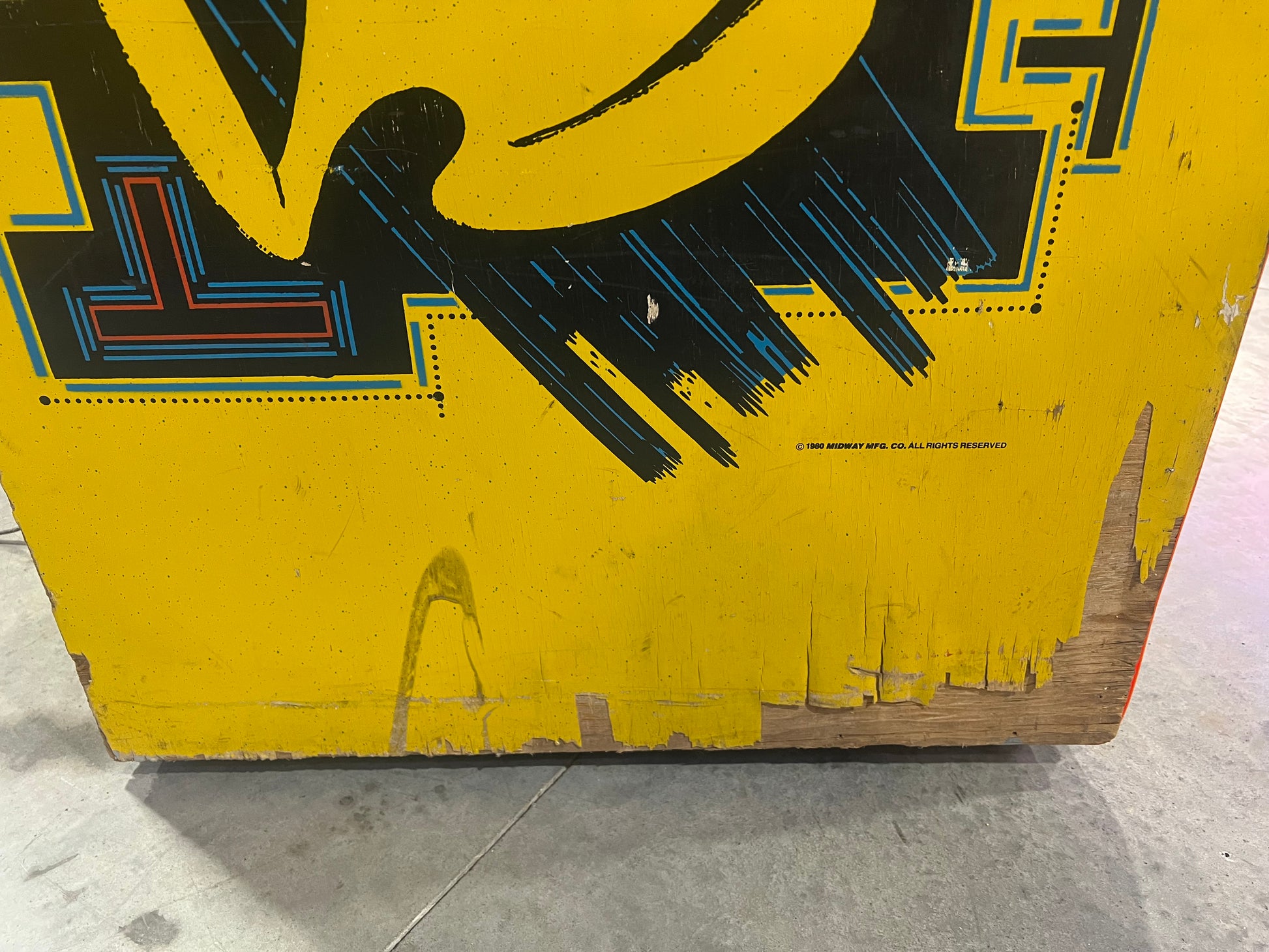 Pac-Man Arcade Game - Original Game - Works 100% Used PACMAN