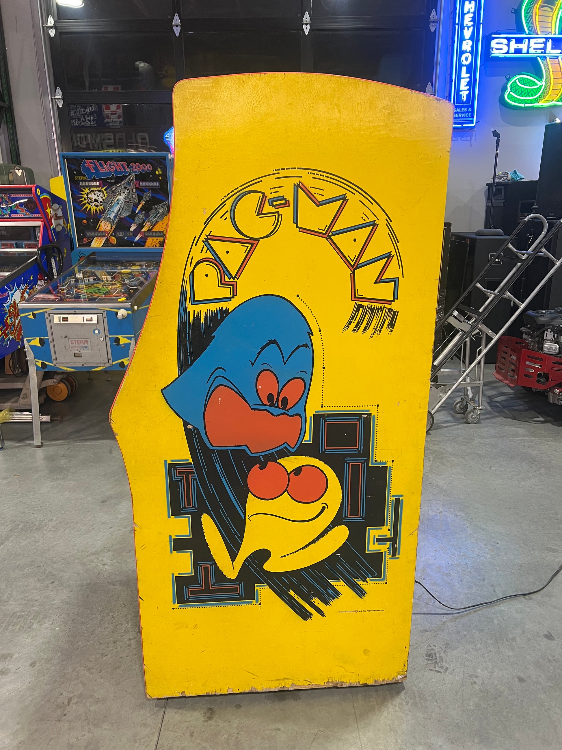 Pac-Man Multicade Mutigame Arcade Game 60 Games in 1 Cabinet - Original PacMan Cabinet - Works 100% - 1 Year Warranty