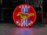 FORD MUSTANG NEON SIGN - Ready for Your Garage, Game Room or Man Cave!! REAL NEON!