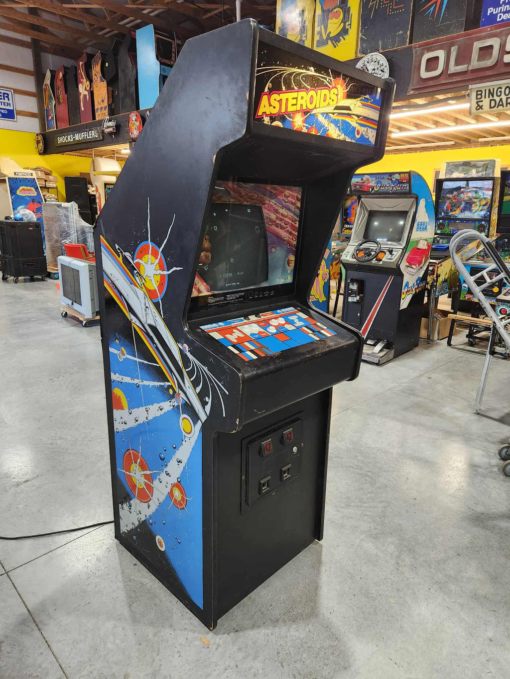 ASTEROIDS - Original Atari Vector Arcade Game - Works 100% - The Classic Everyone Loves!