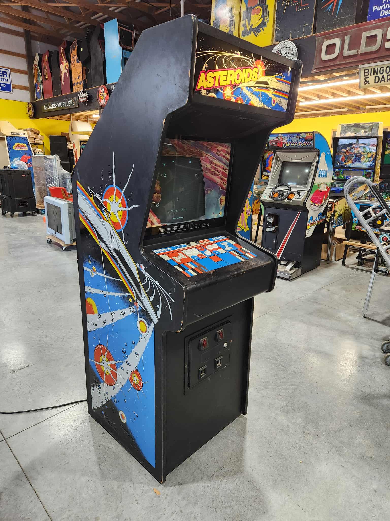 ASTEROIDS - Original Atari Vector Arcade Game - Works 100% - The Classic Everyone Loves!