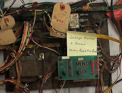 Galaga Midway Complete Arcade Harness Used